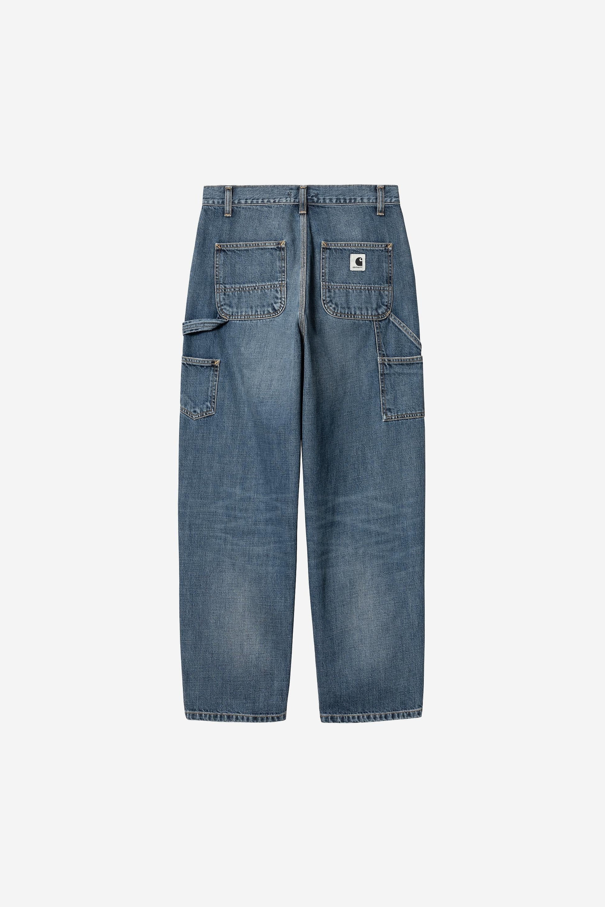 Brandon Single Knee Pant Blue (Dark Used Wash)