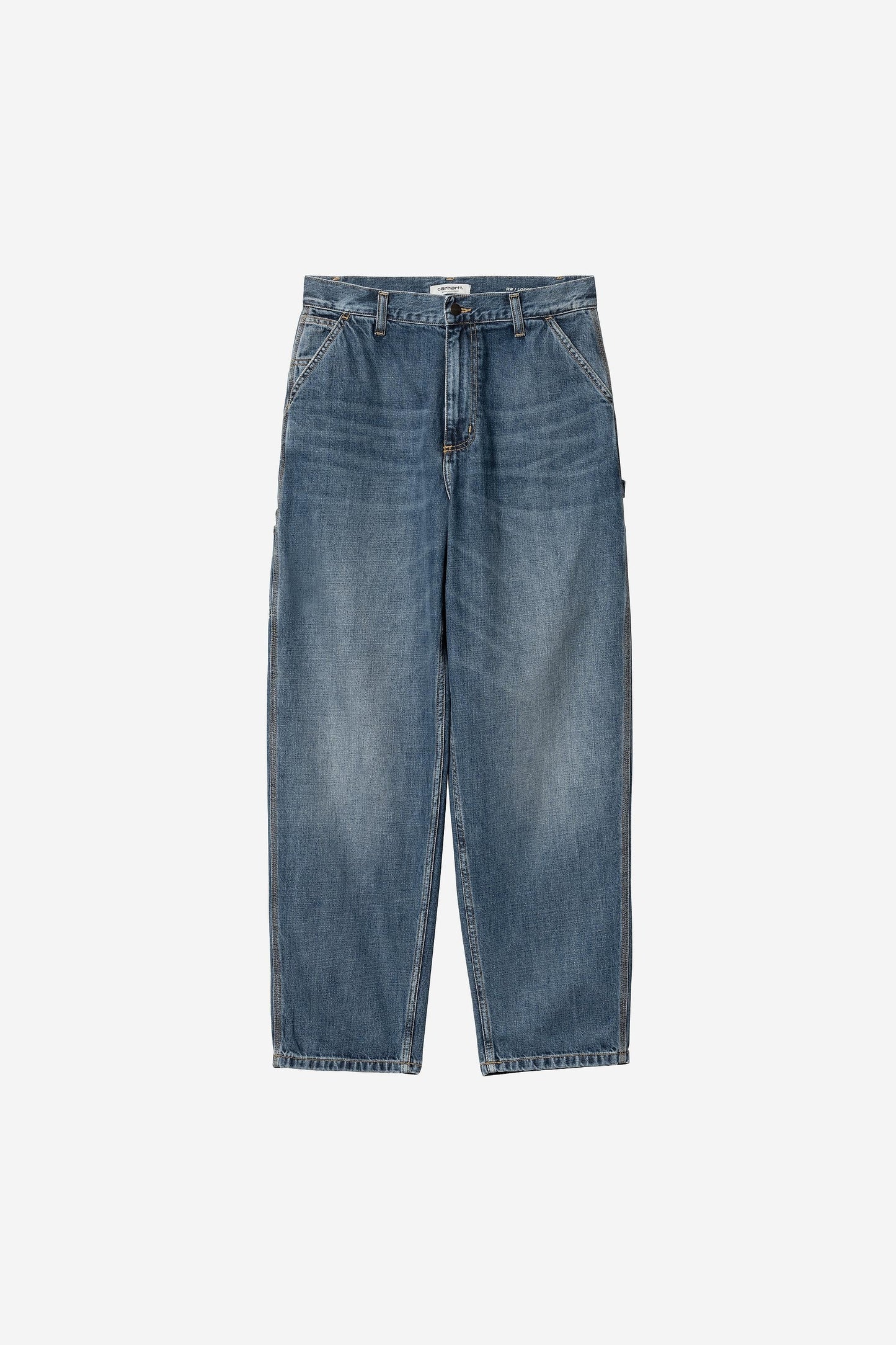Brandon Single Knee Pant Blue (Dark Used Wash)