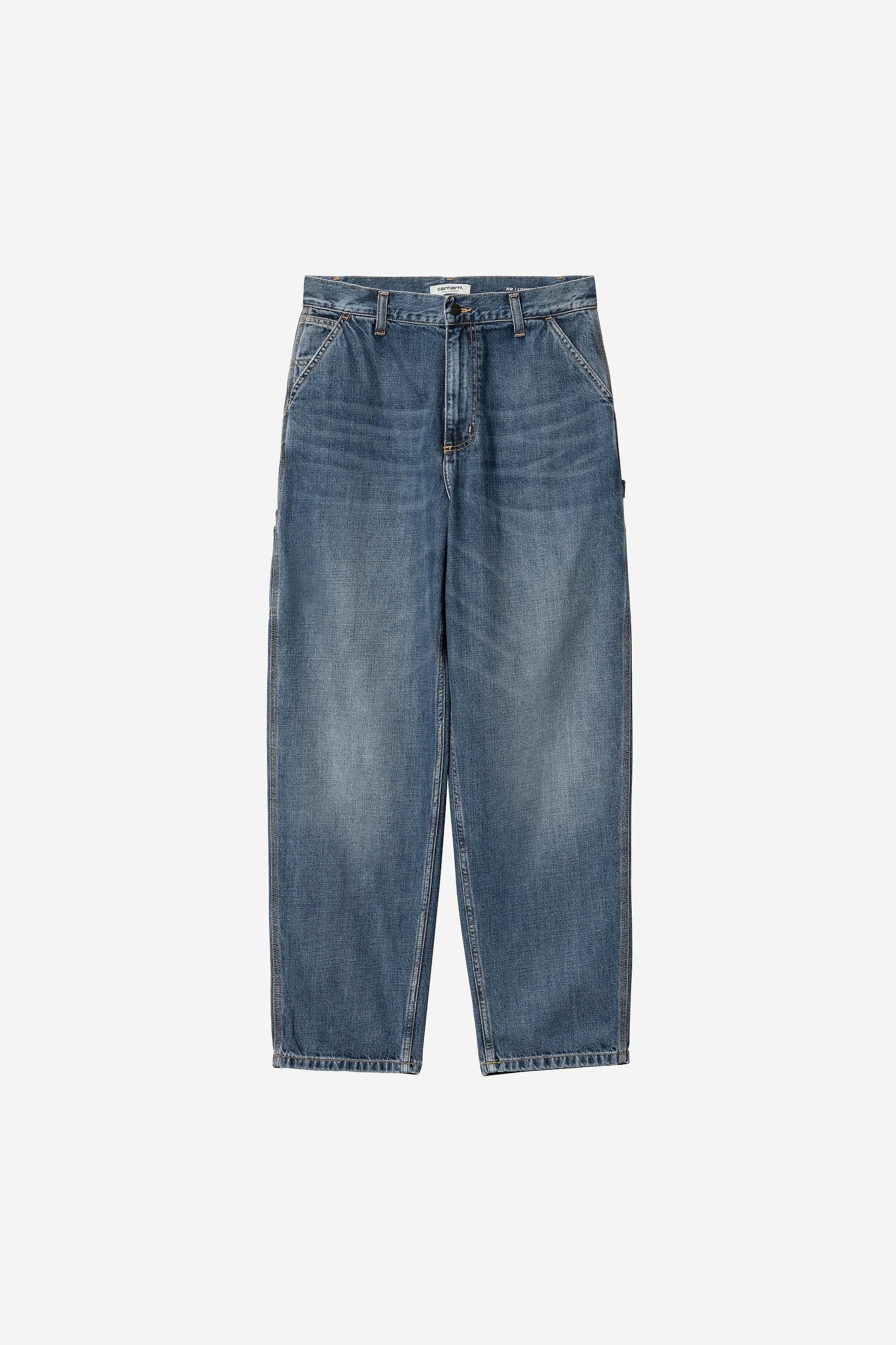 Brandon Single Knee Pant Blue (Dark Used Wash)