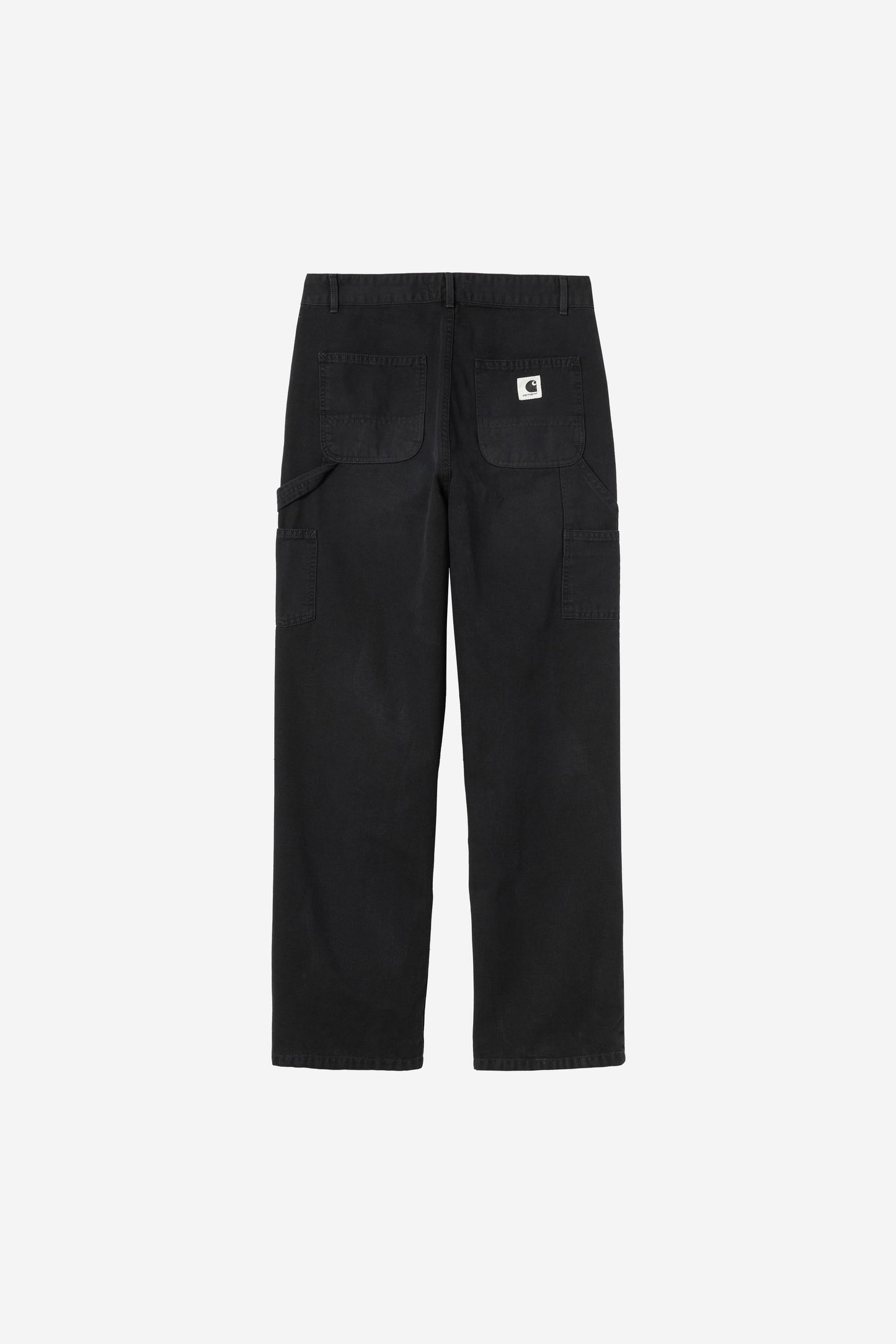 Pierce Pant Straight Black (Stone Canvas)