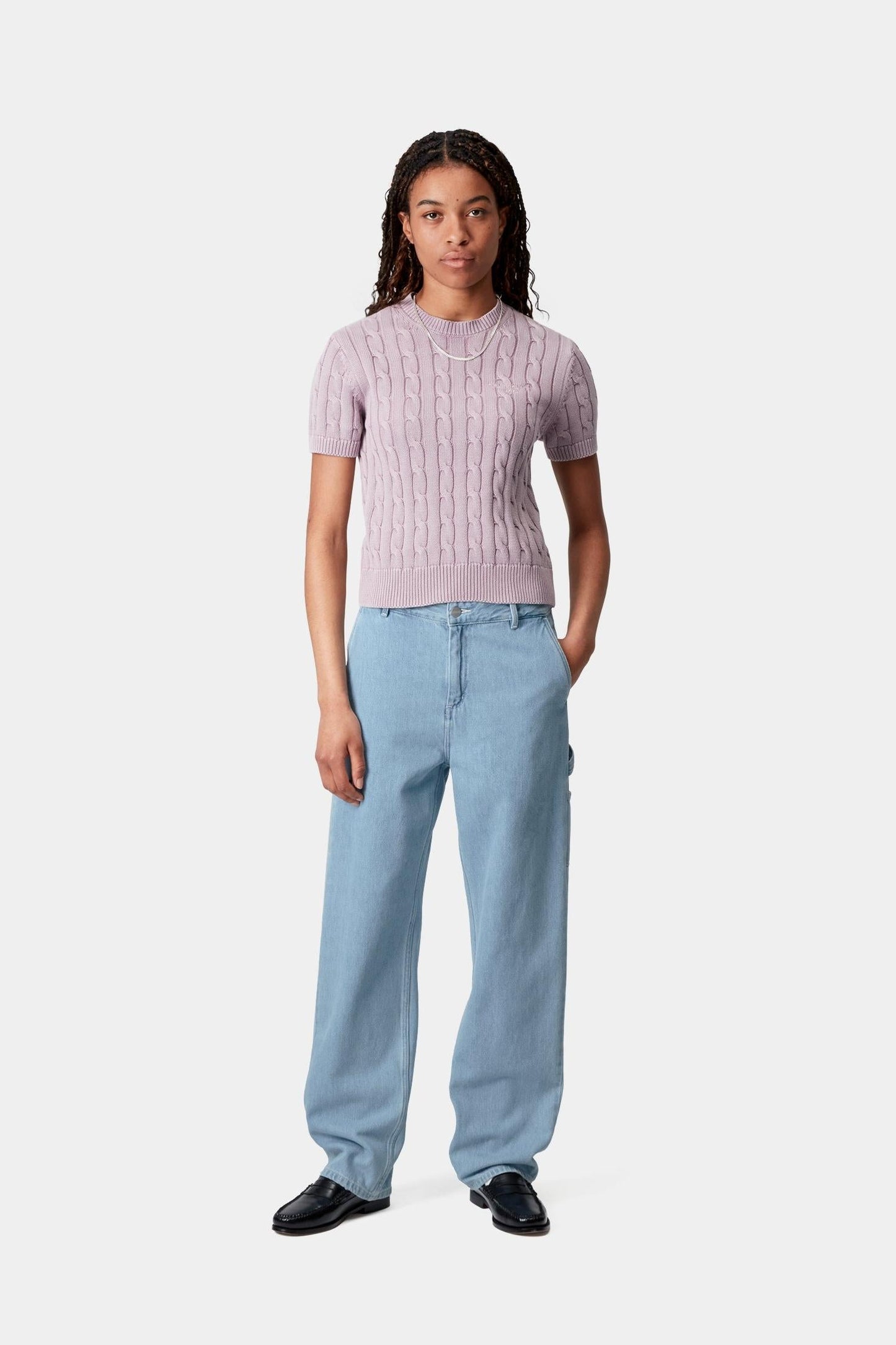 Pierce Pant Straight - Denim Blue (Stone Bleached)