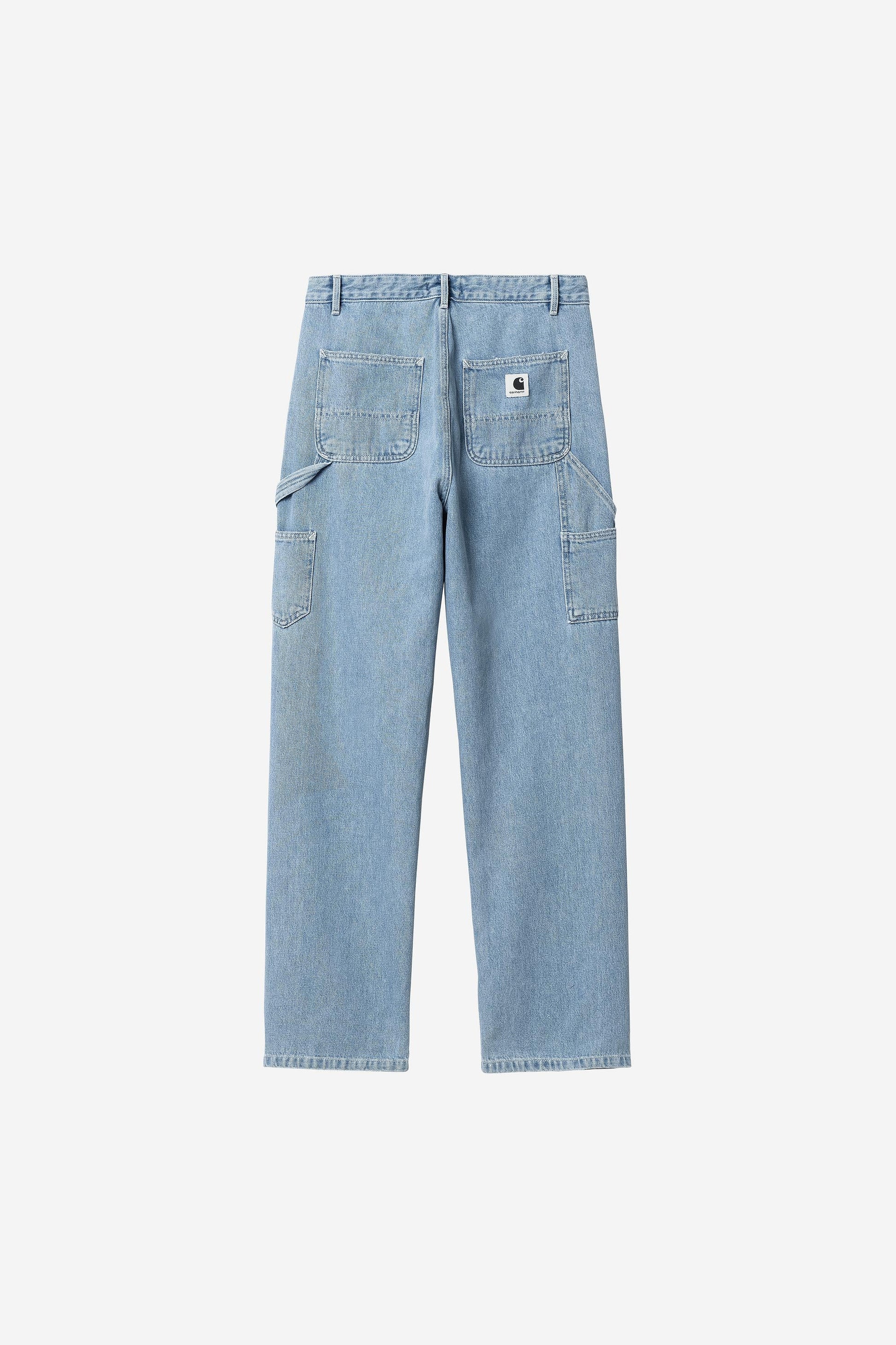 Pierce Pant Straight - Denim Blue (Stone Bleached)