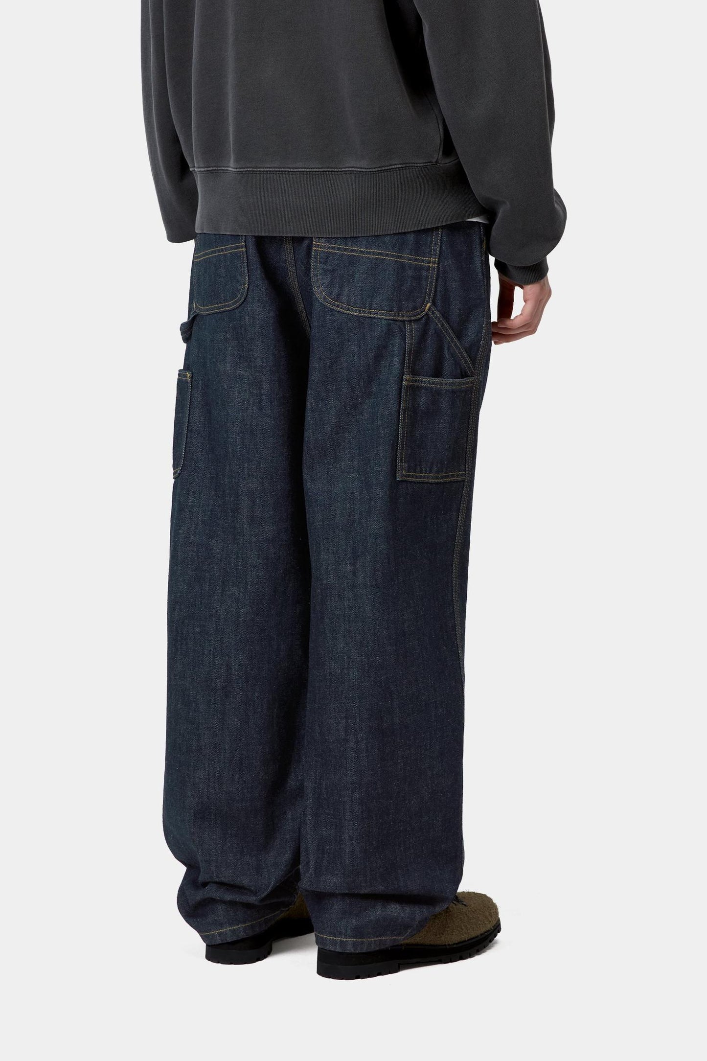 Brandon Single Knee Pant Blue