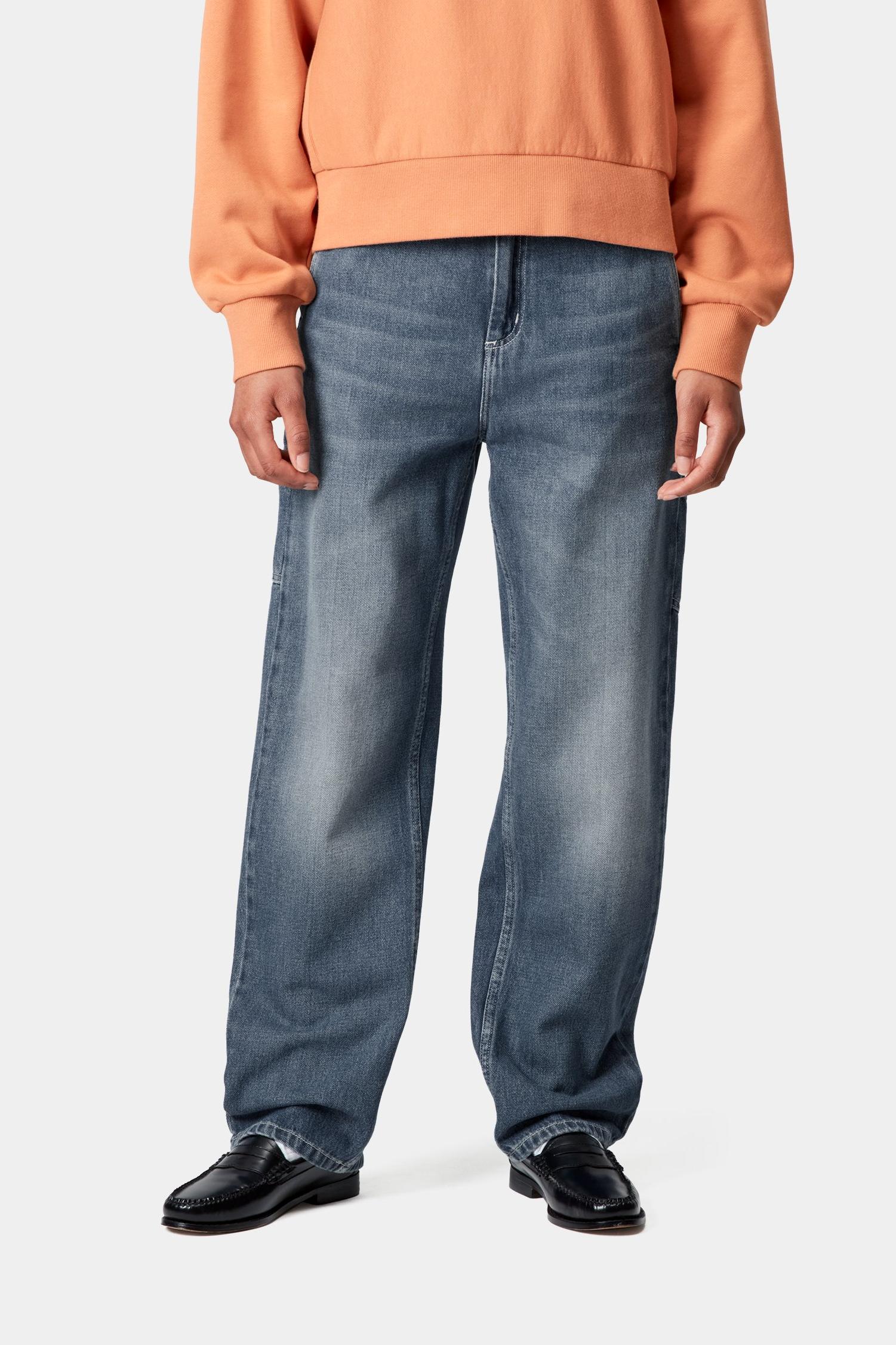 Pierce Pant Straight - Denim Blue (Dark Used Wash)
