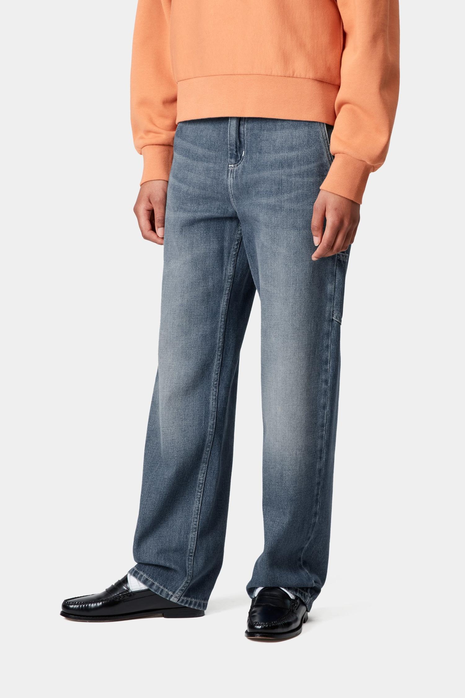 Pierce Pant Straight - Denim Blue (Dark Used Wash)