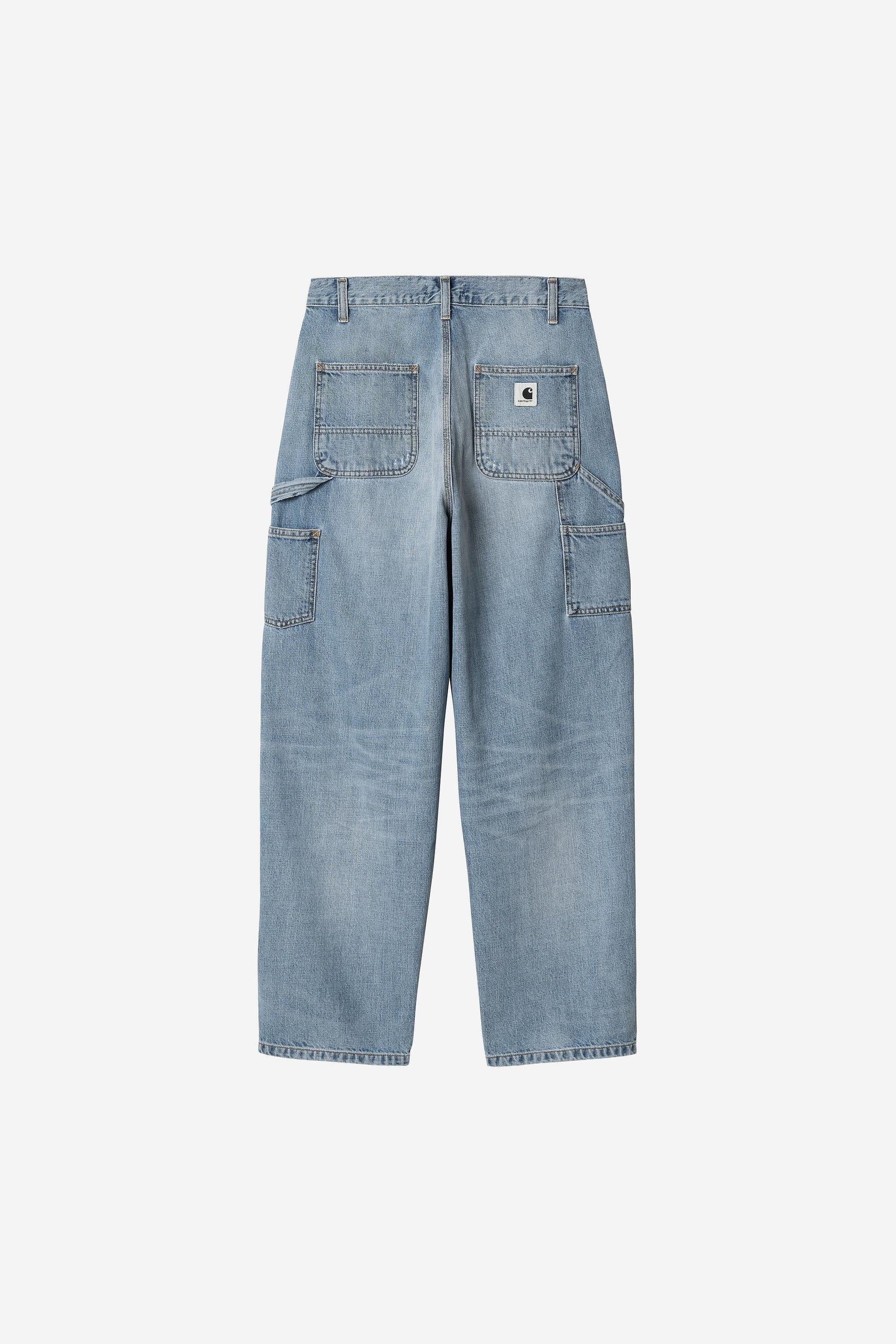 Brandon Single Knee Pant Blue (Burst Washed)