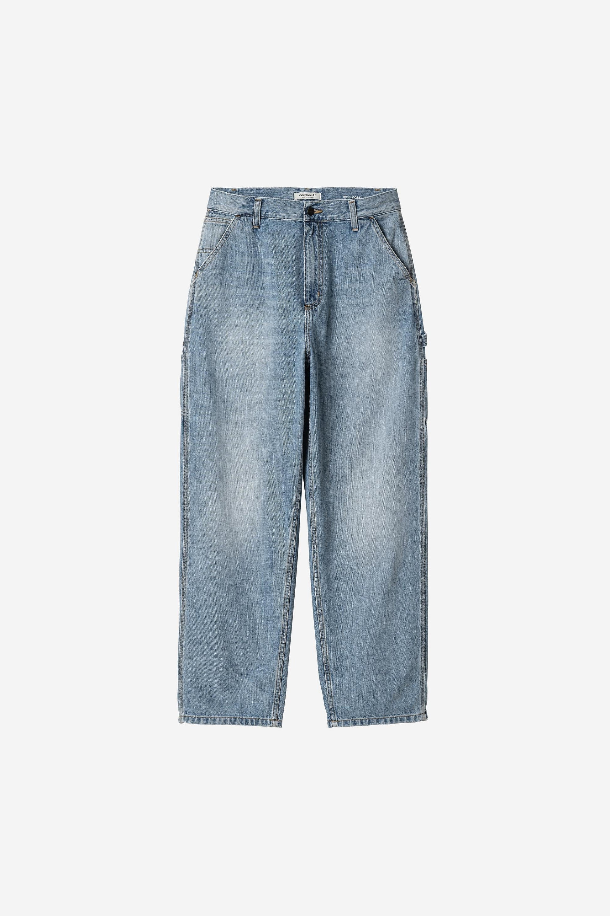 Brandon Single Knee Pant Blue (Burst Washed)