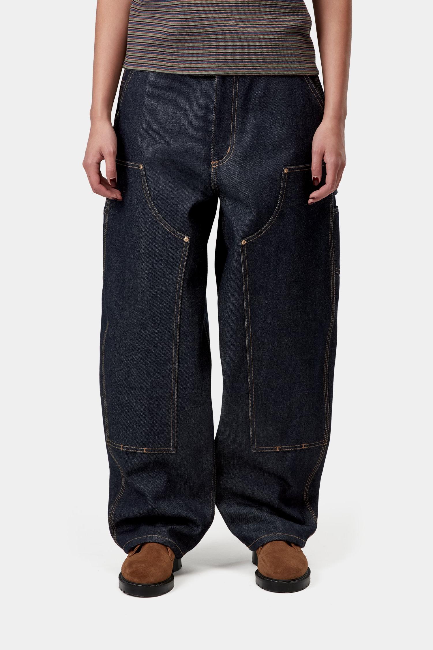 Brandon Double Knee Pant Blue (Rigid)