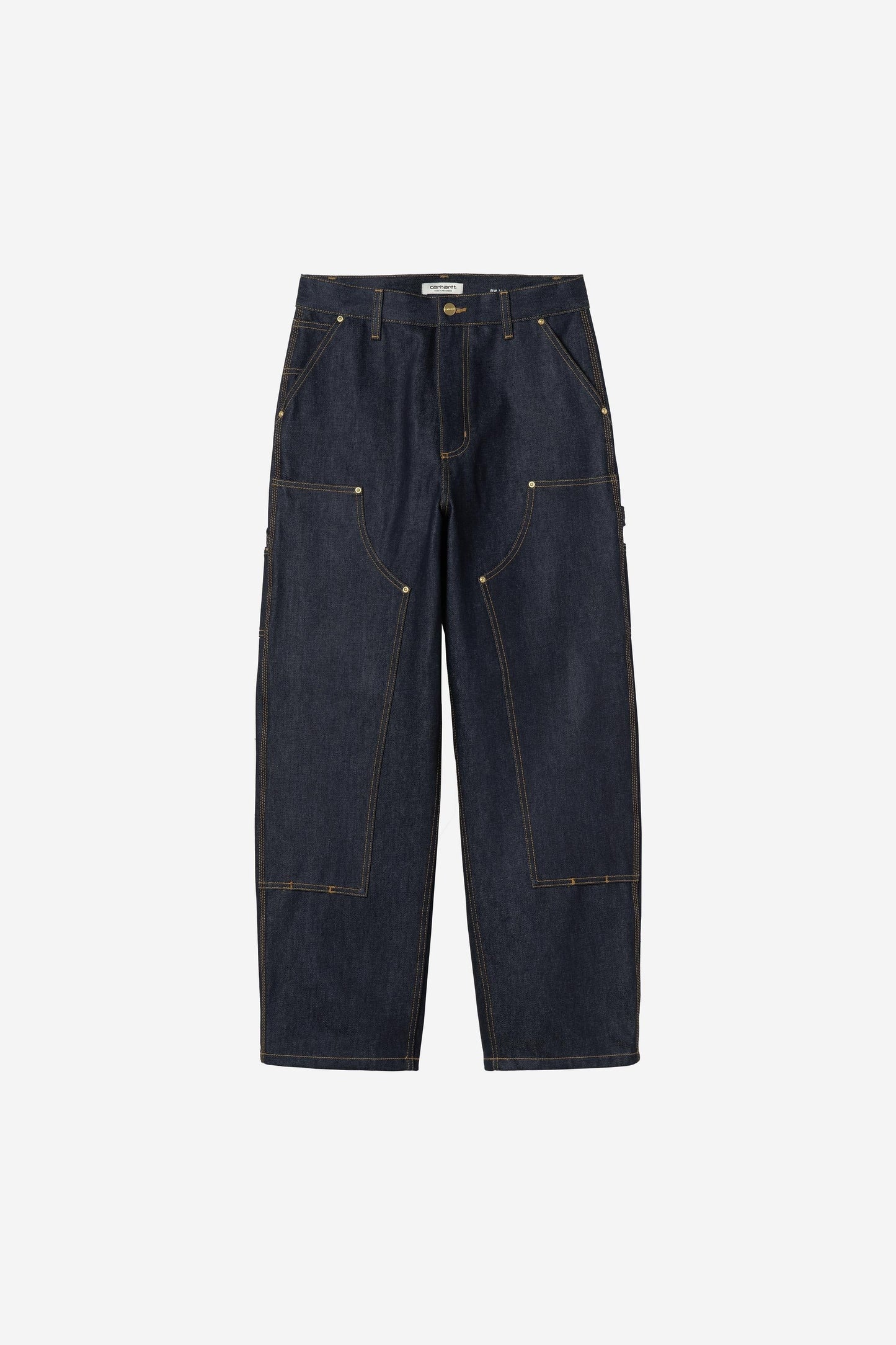Brandon Double Knee Pant Blue (Rigid)