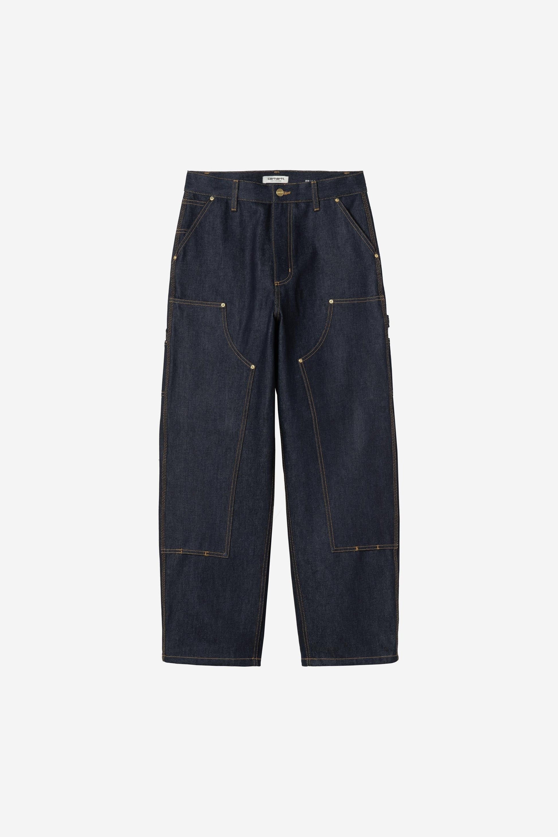 Brandon Double Knee Pant Blue (Rigid)
