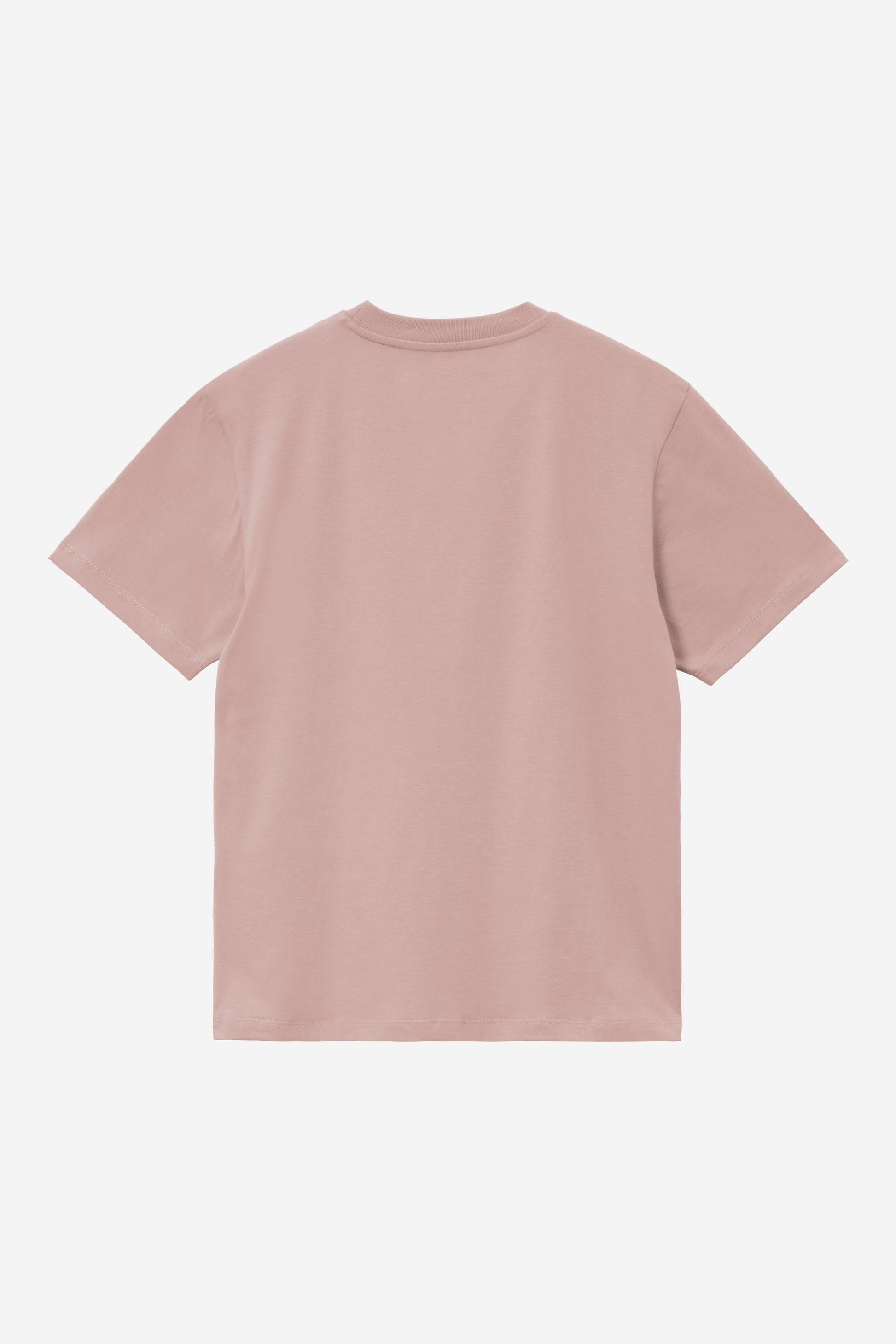 Script Embroidery T-Shirt Gentle Pink / Cinnerus