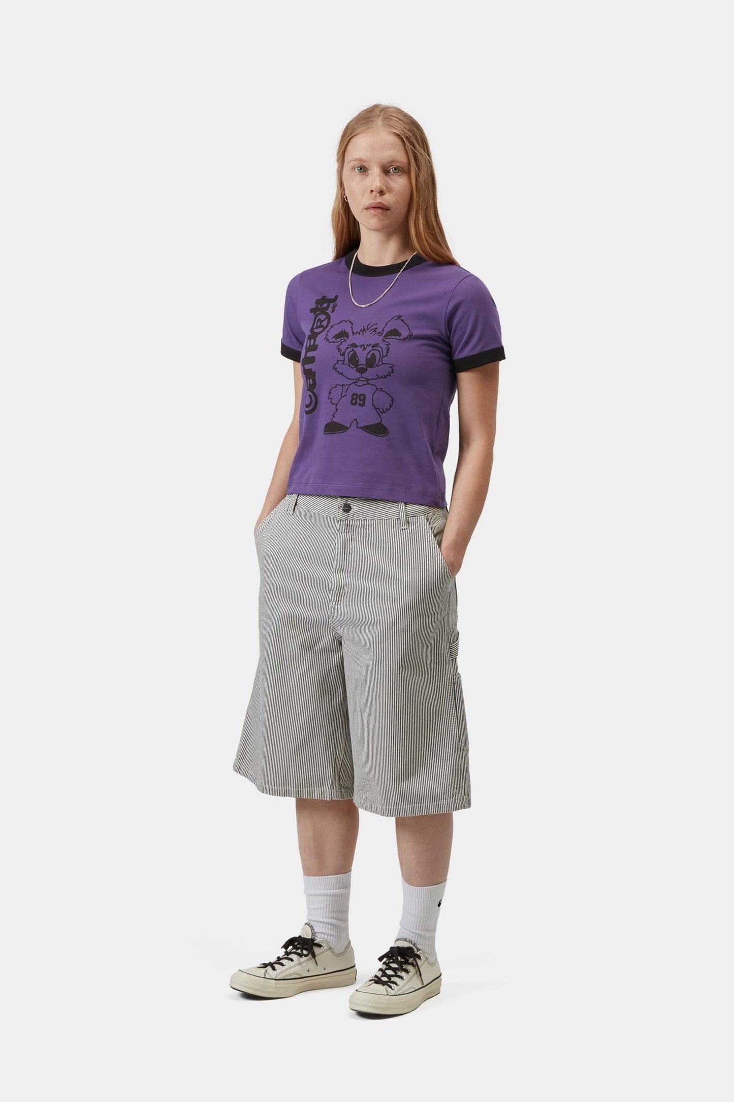 IP Ringer T-Shirt Calla / Black