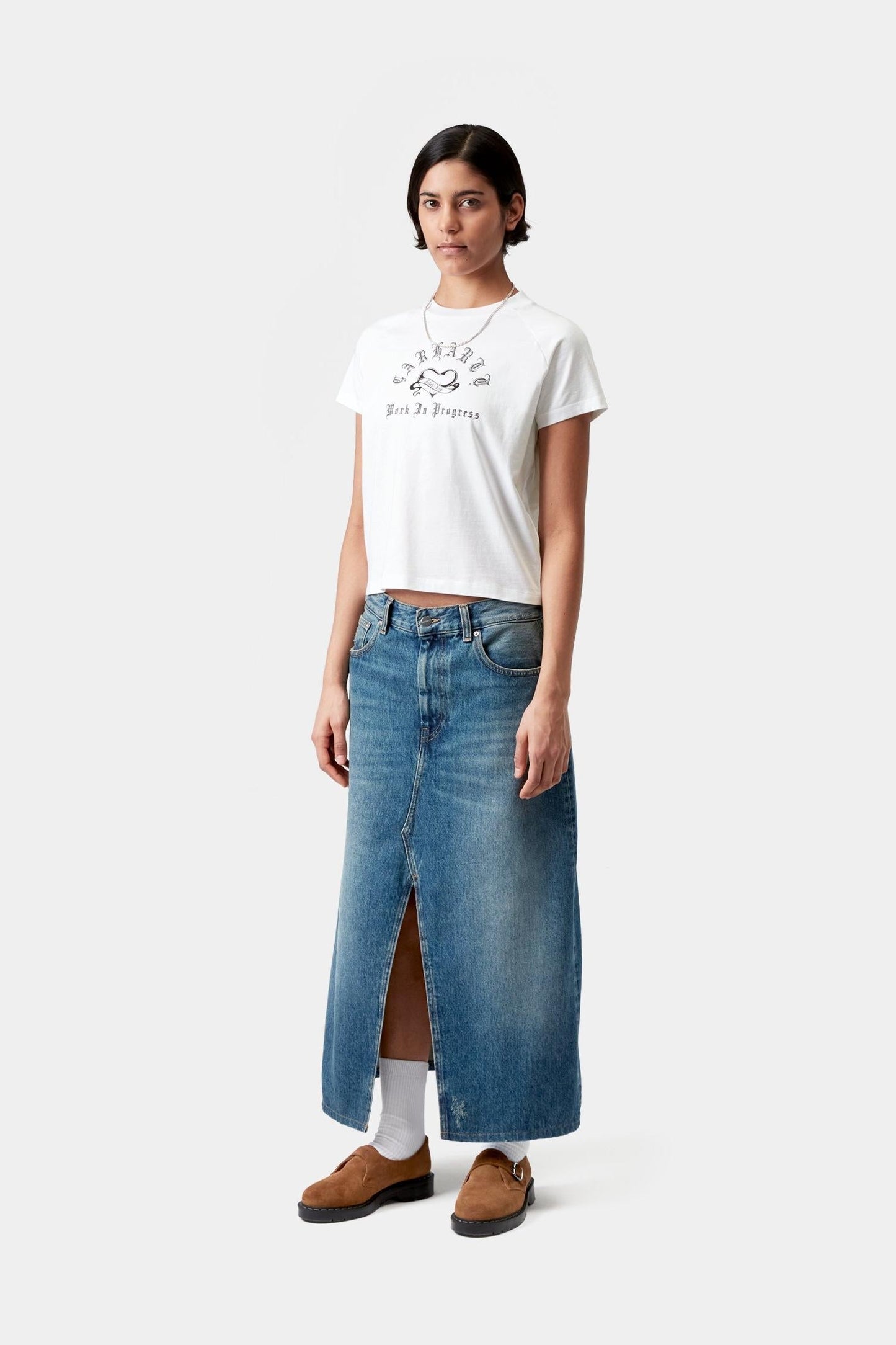Honest Work T-Shirt White / Black