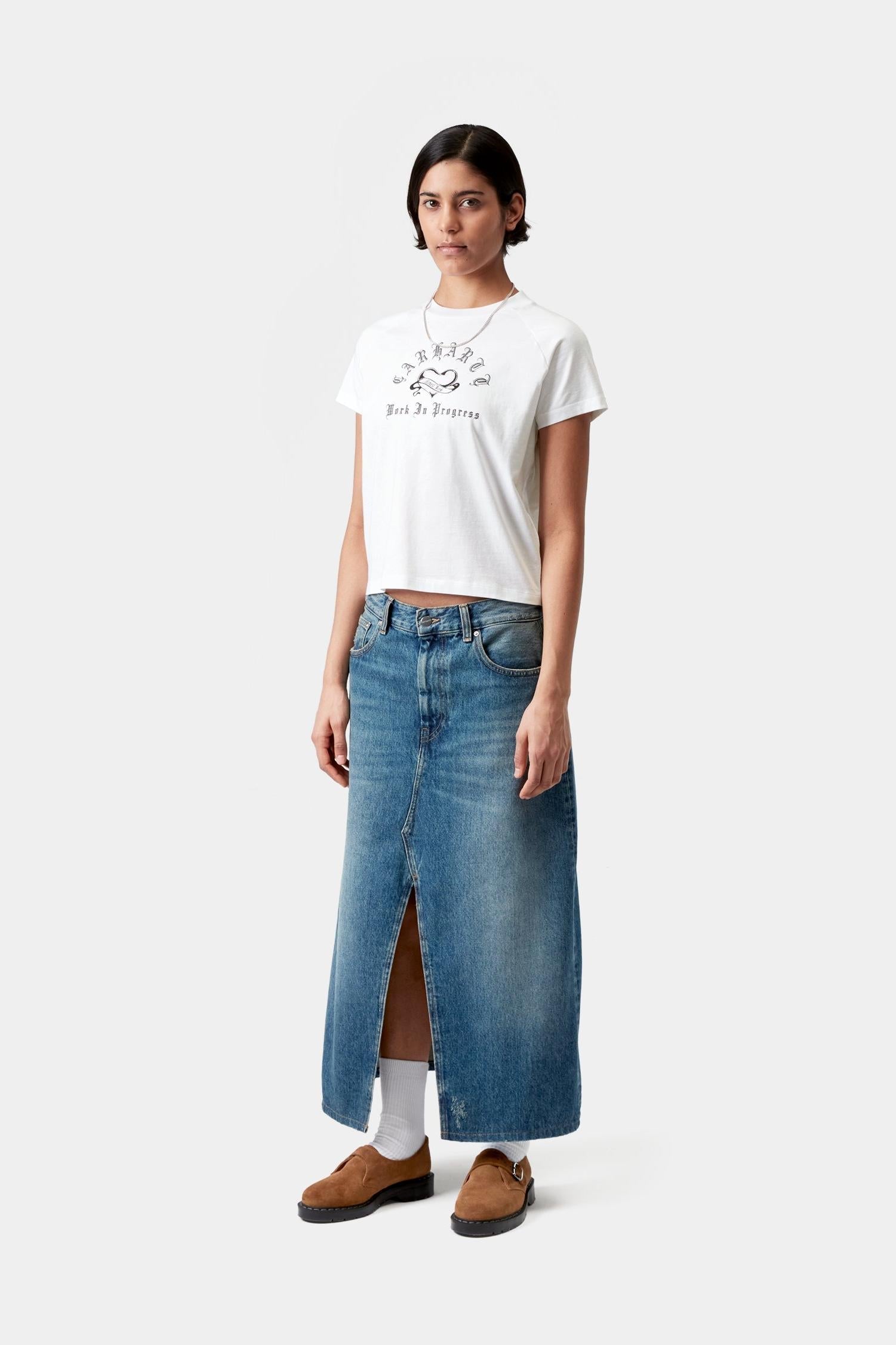 Honest Work T-Shirt White / Black