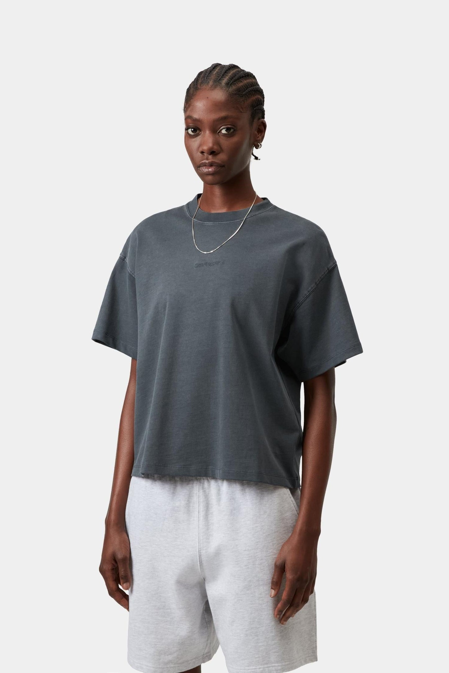 Benton T-Shirt Carbon (Garment Dyed)