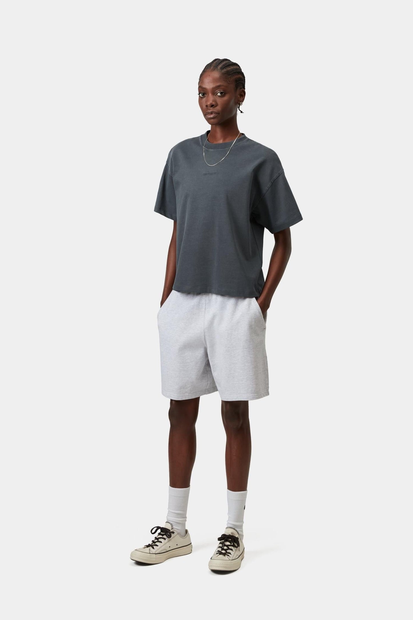 Benton T-Shirt Carbon (Garment Dyed)