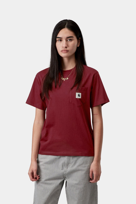 Pocket T-Shirt Marsala
