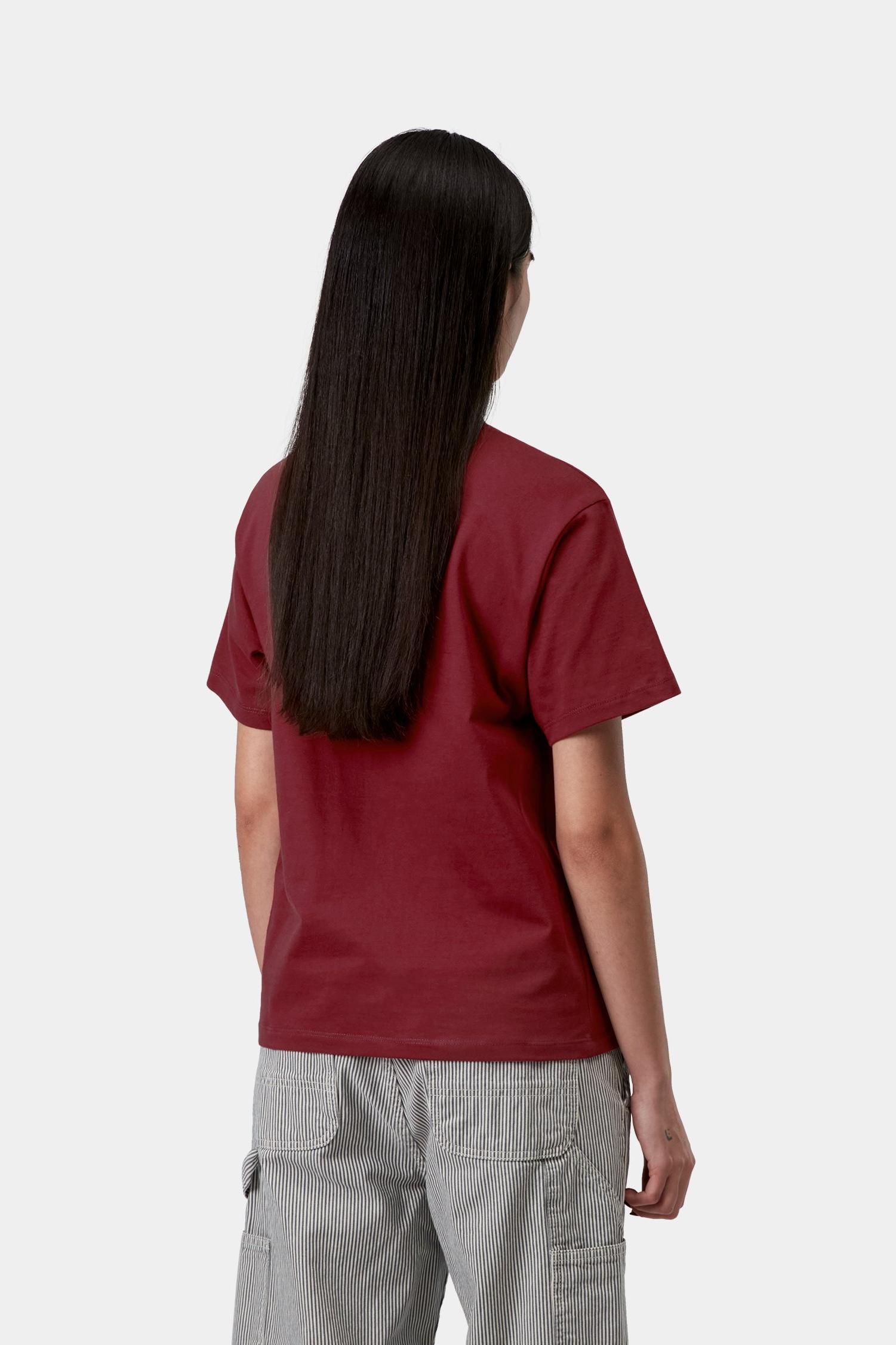 Pocket T-Shirt Marsala