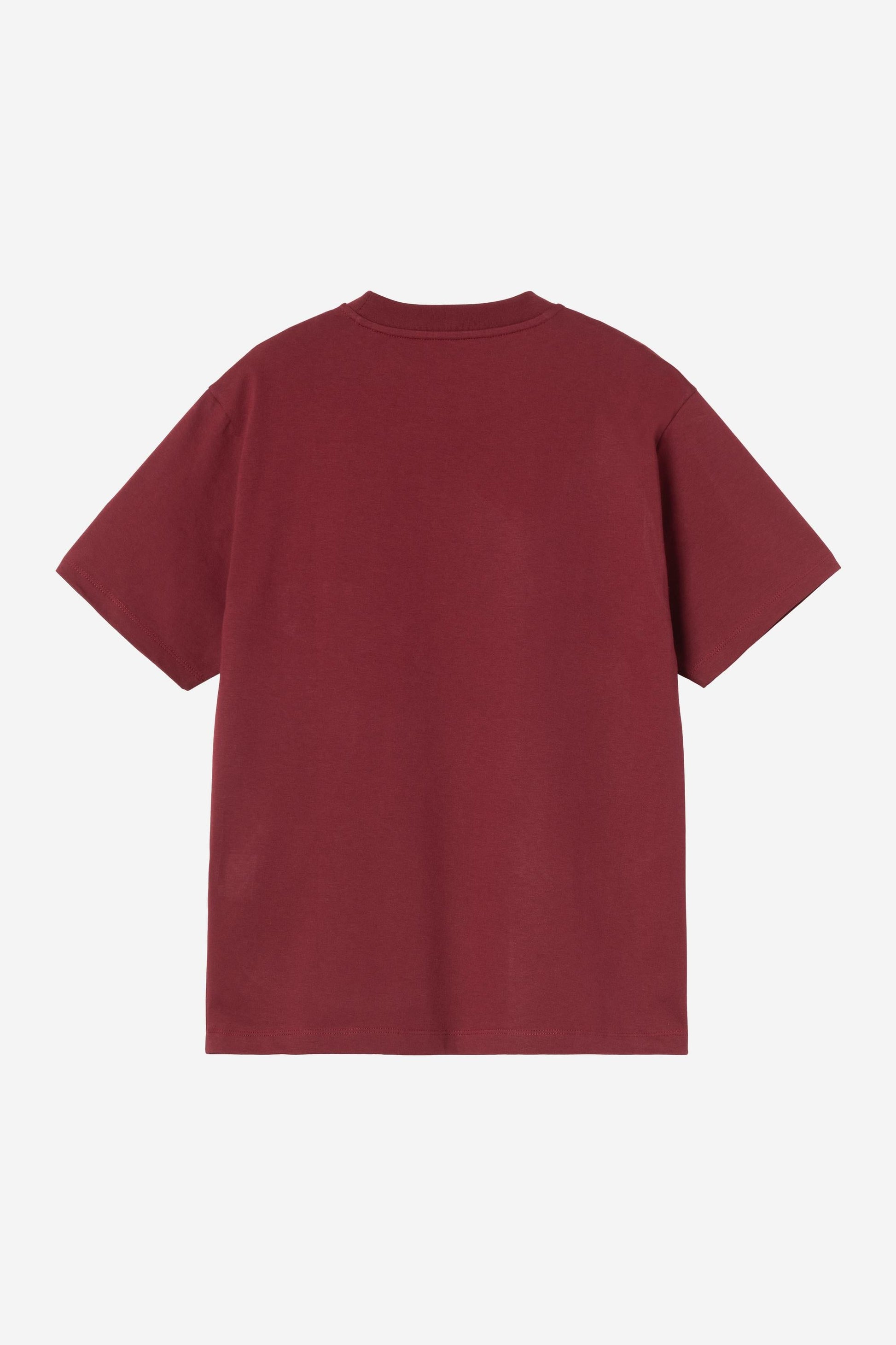 Pocket T-Shirt Marsala
