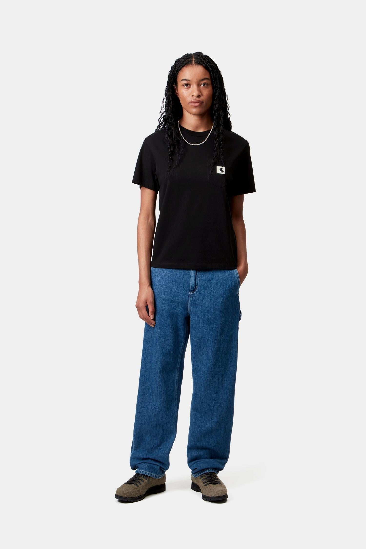 Women's Pocket T-Shirt Black