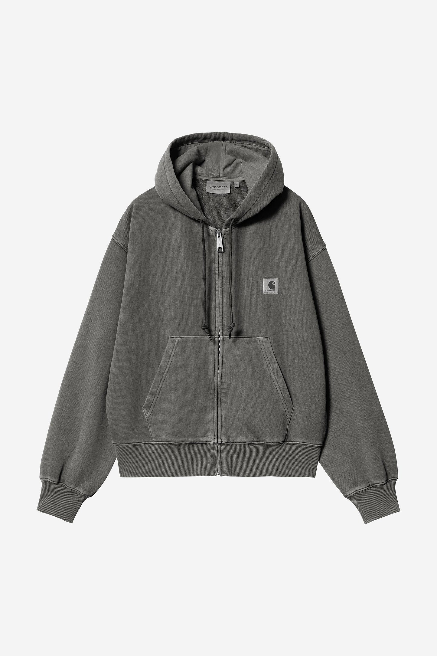 Hooded Nelson Jacket Black (Garment Dyed)