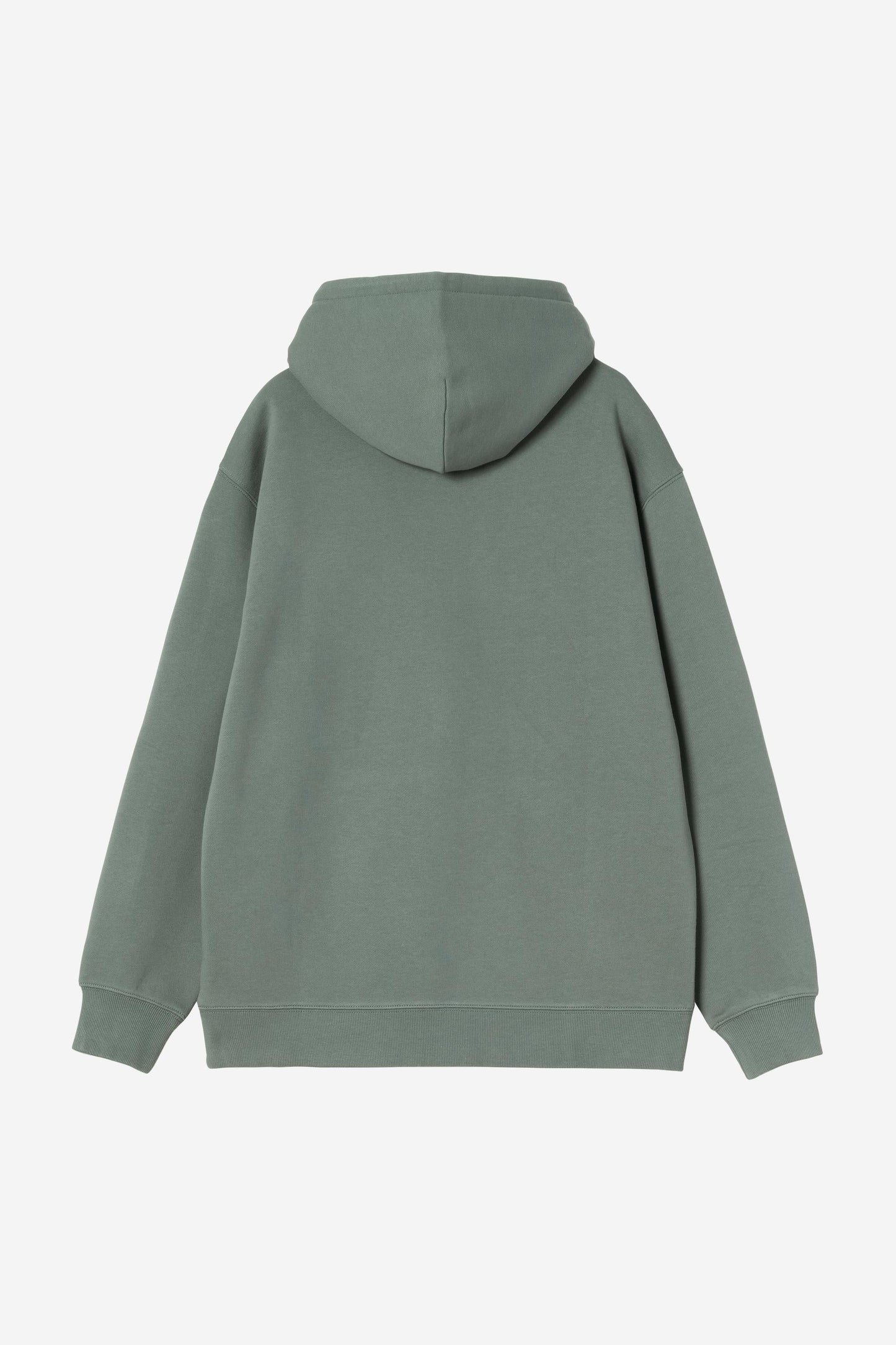 Hooded Carhartt Sweatshirt Velvet Green / Gentle Orange
