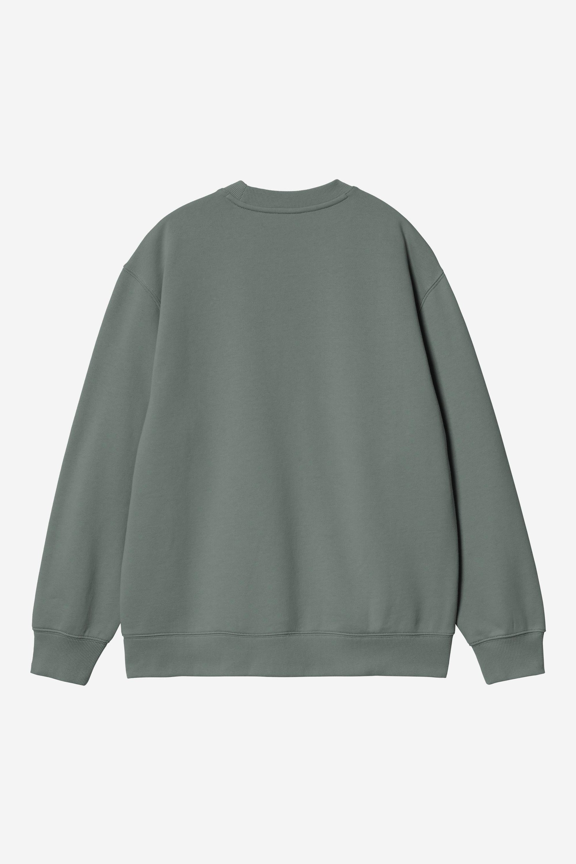 Carhartt Sweatshirt Velvet Green / Gentle Orange