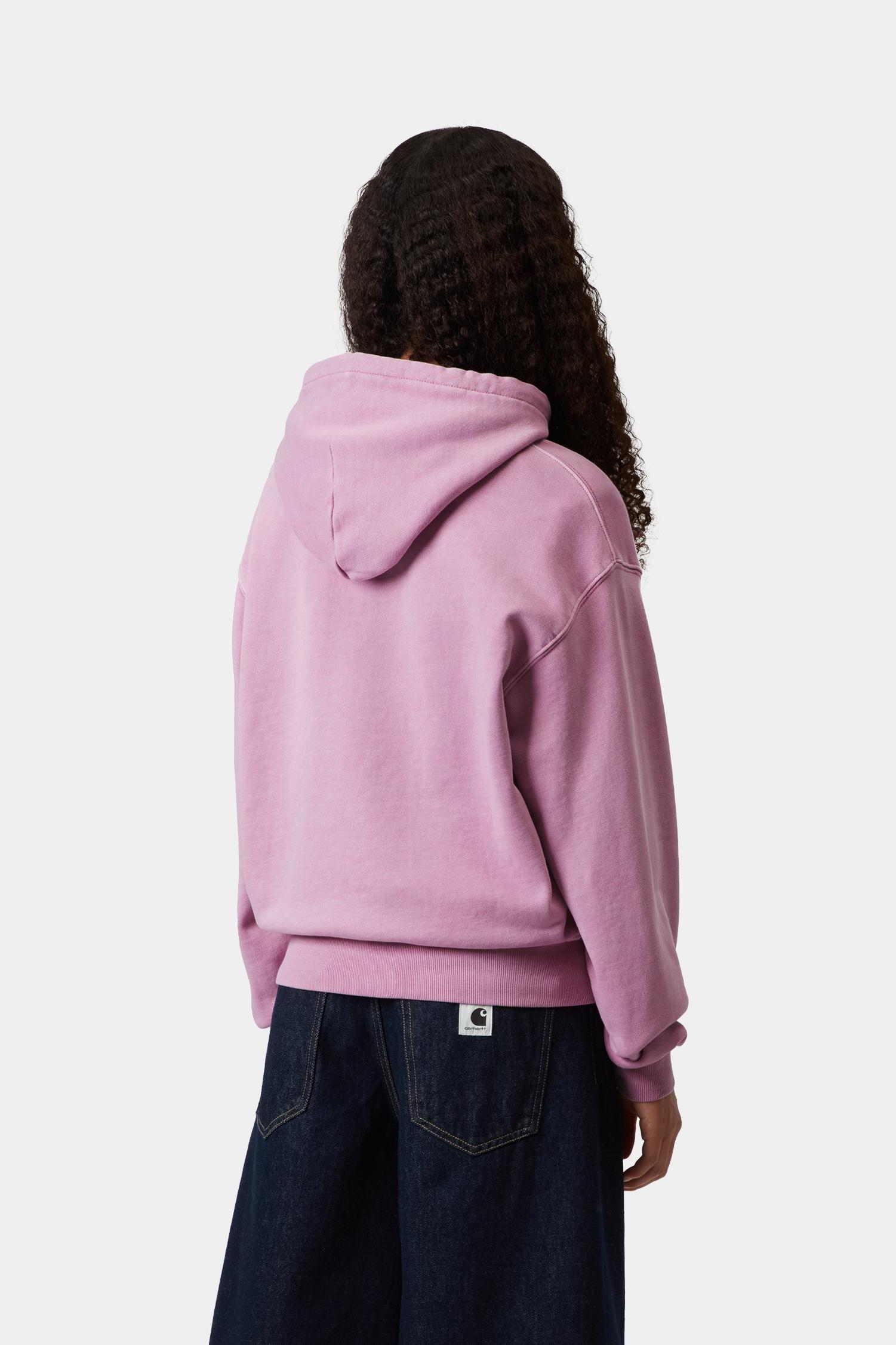 Hooded Nelson Sweatshirt Gentle Purple (Garment Dyed)