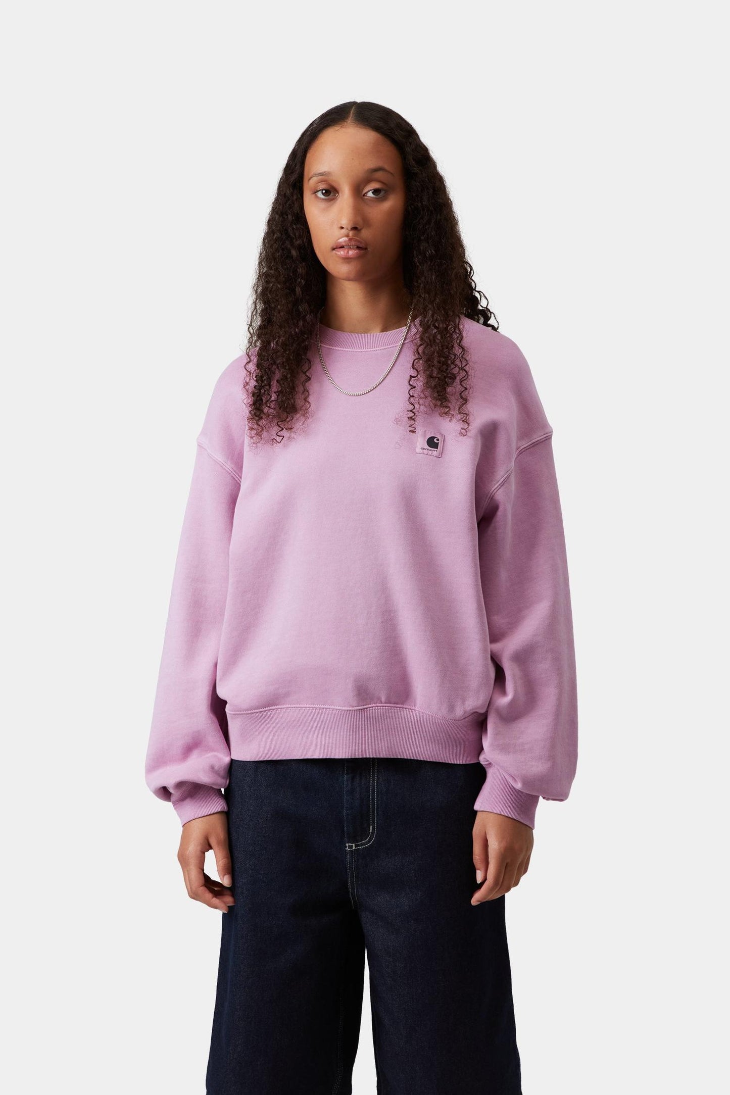 Nelson Sweatshirt Gentle Purple (Garment Dyed)