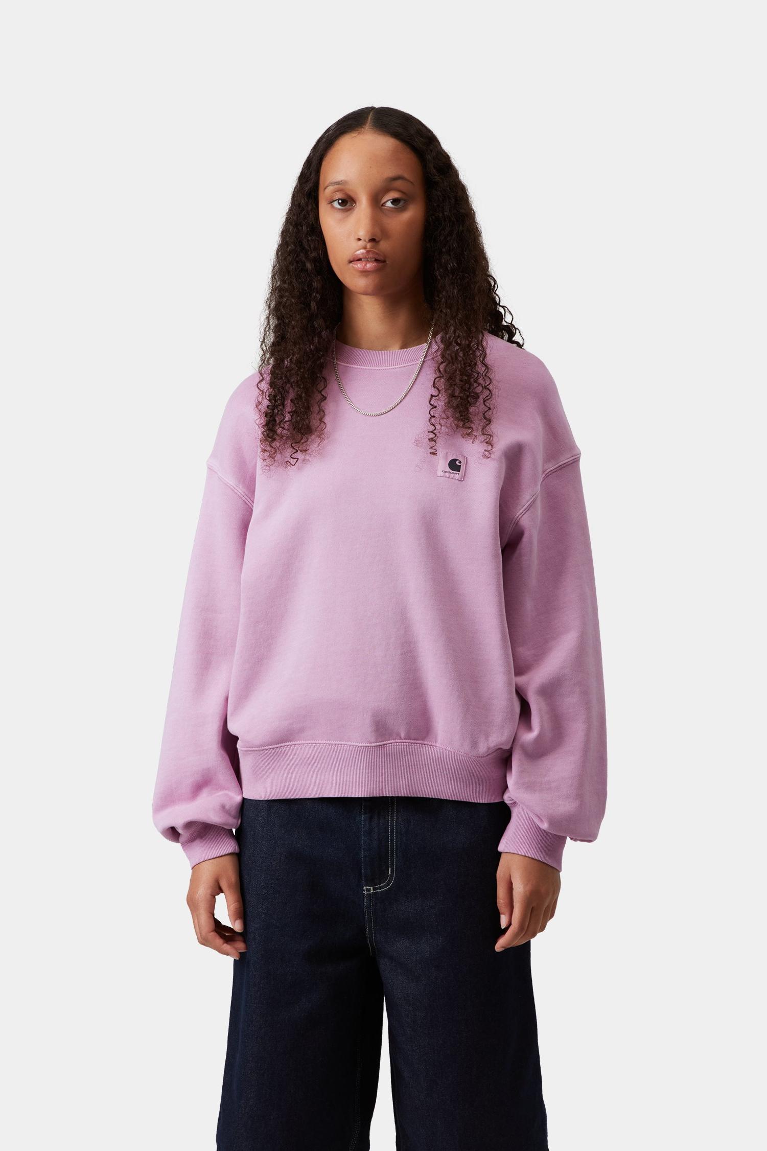 Nelson Sweatshirt Gentle Purple (Garment Dyed)
