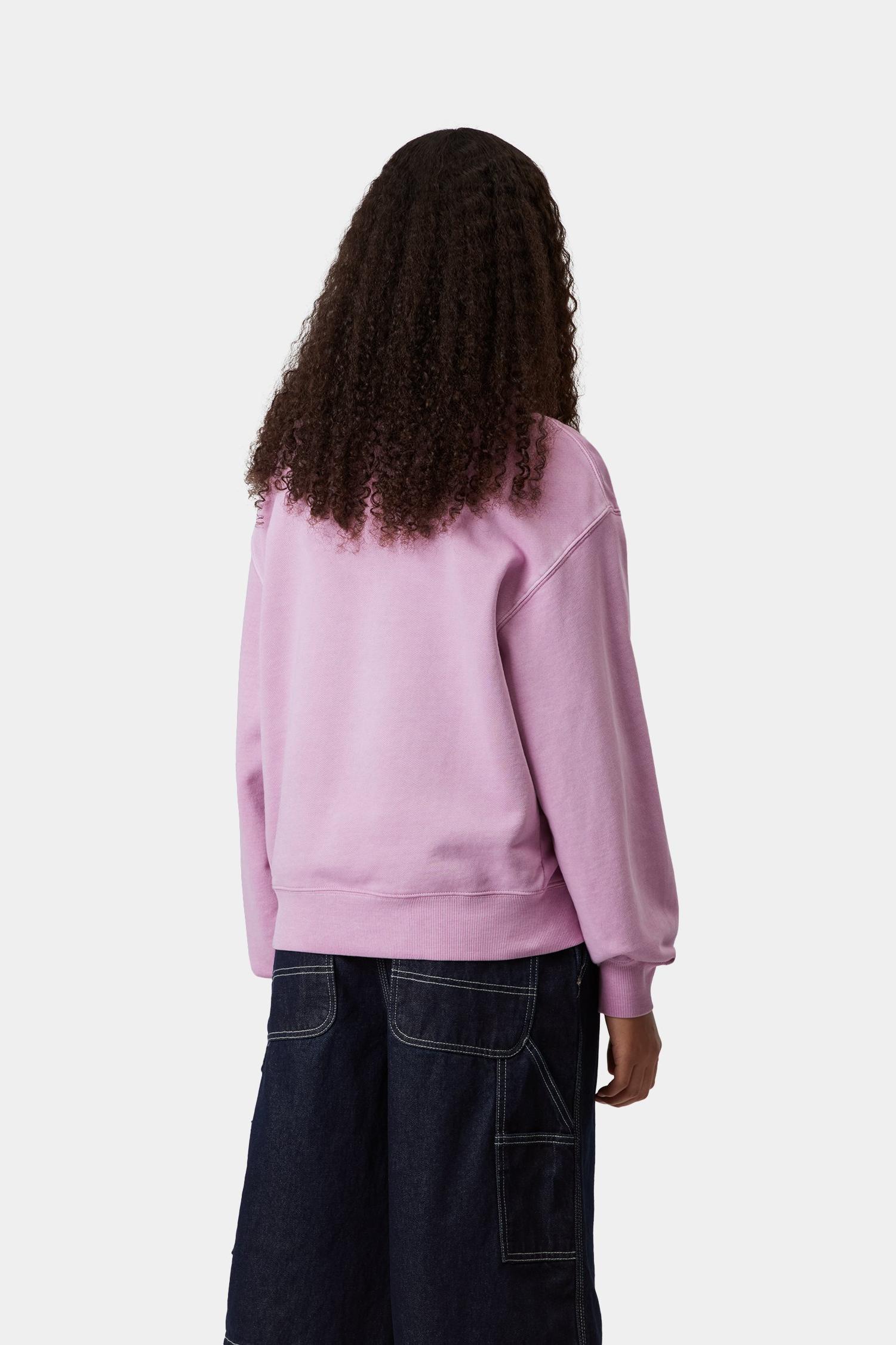Nelson Sweatshirt Gentle Purple (Garment Dyed)