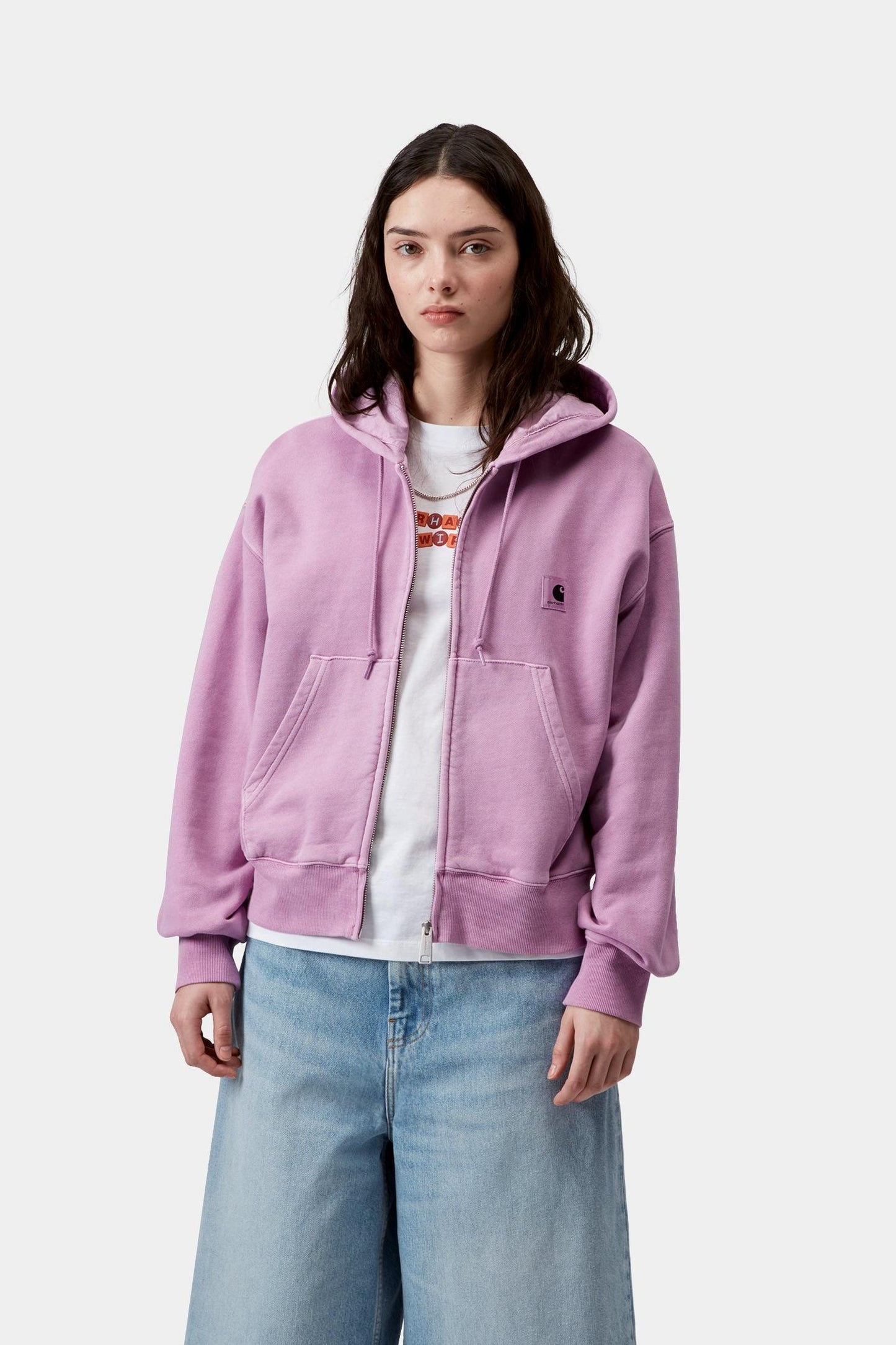 Hooded Nelson Jacket Gentle Purple (Garment Dyed)