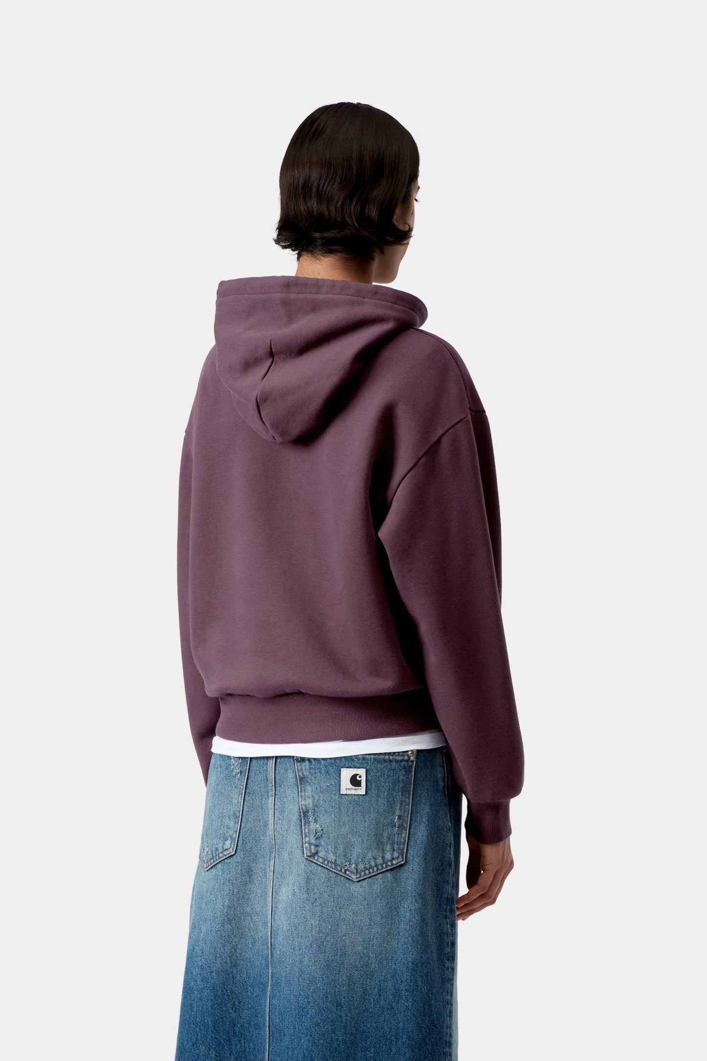 Hooded Casey Sweatshirt Cozy Purple