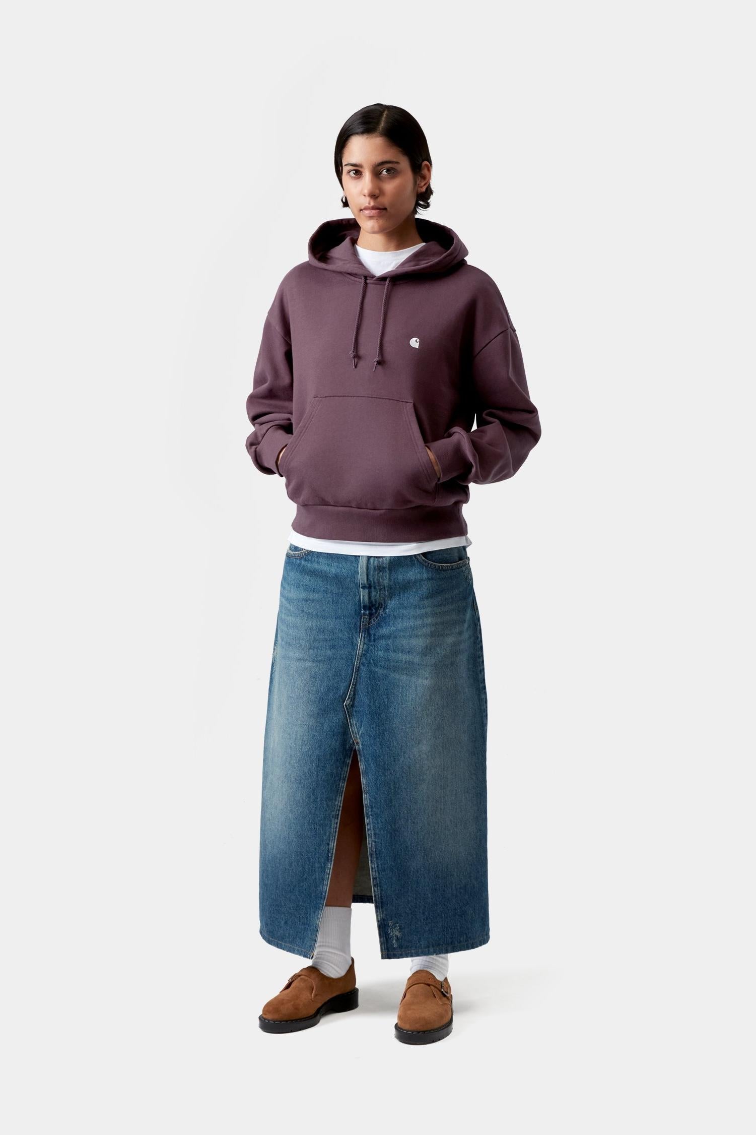 Hooded Casey Sweatshirt Cozy Purple