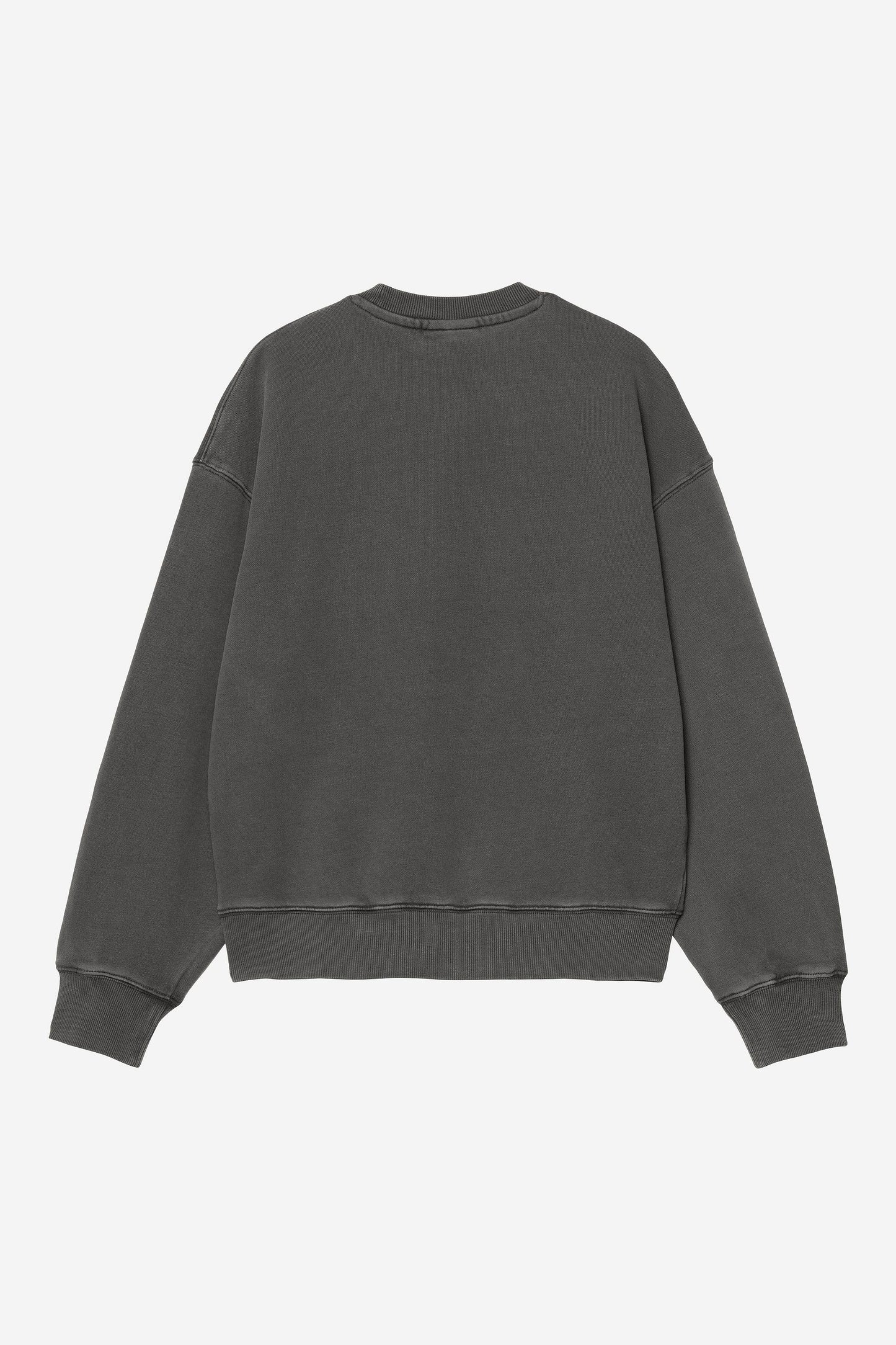 Women's Nelson Sweatshirt Black (Garment Dyed)
