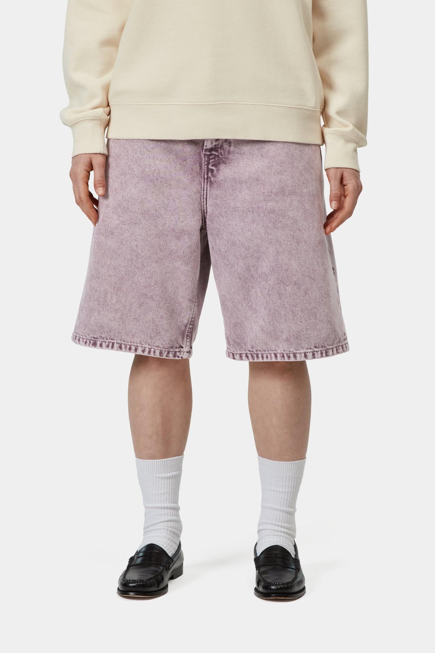 Brandon Short - Color Denim  Cozy Purple (Chalk Wash)