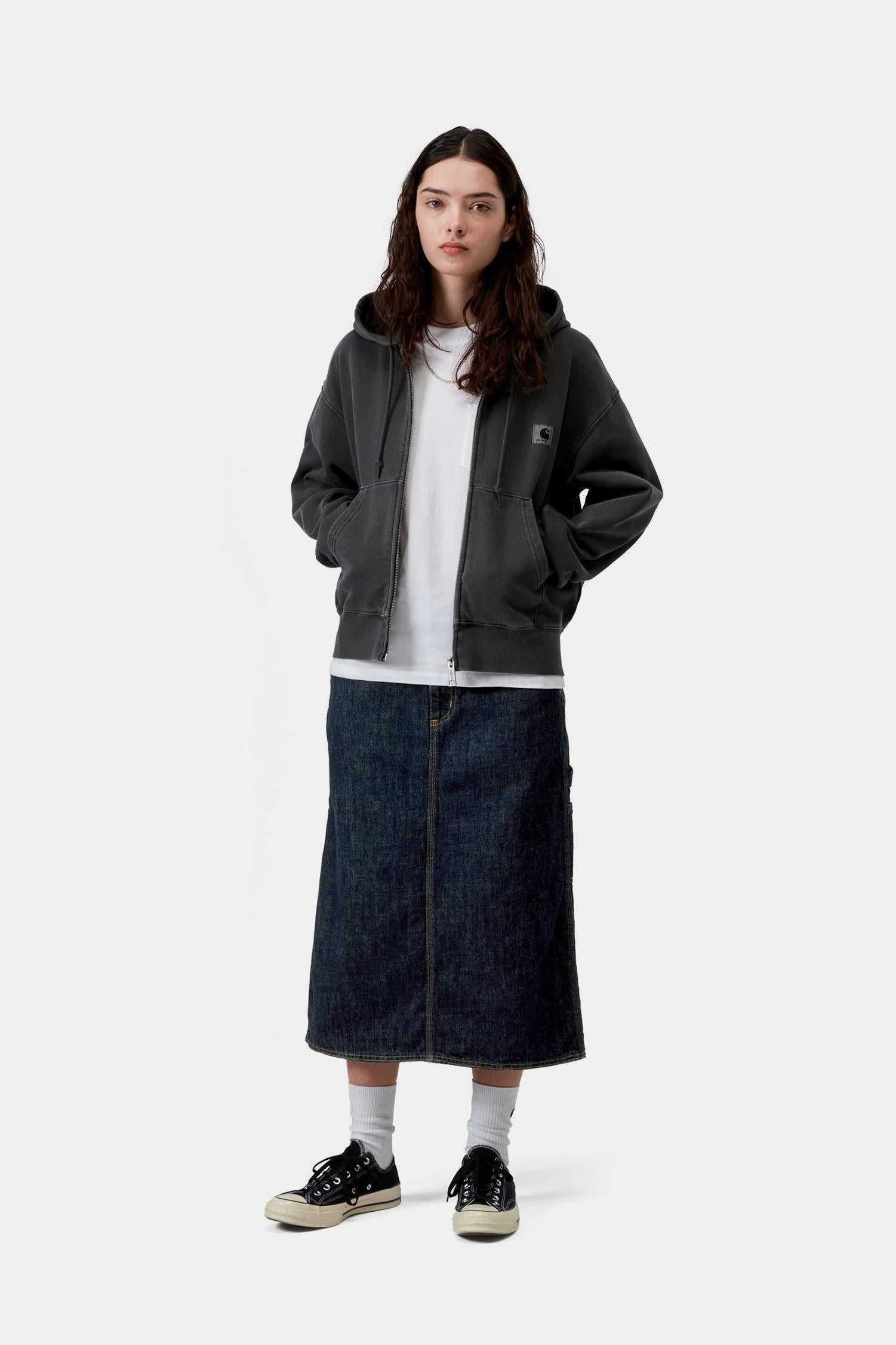Single Knee Skirt Blue