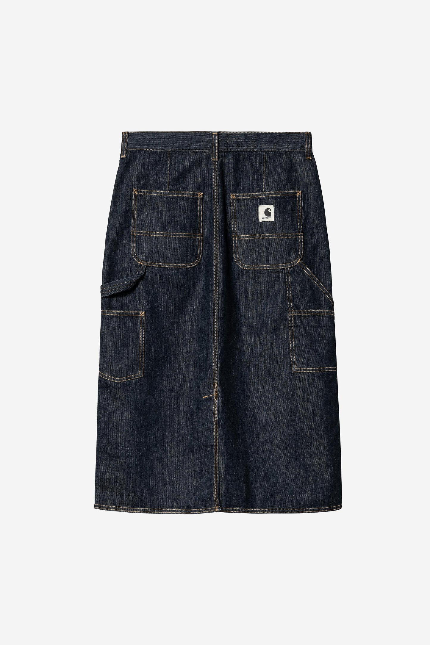 Single Knee Skirt Blue