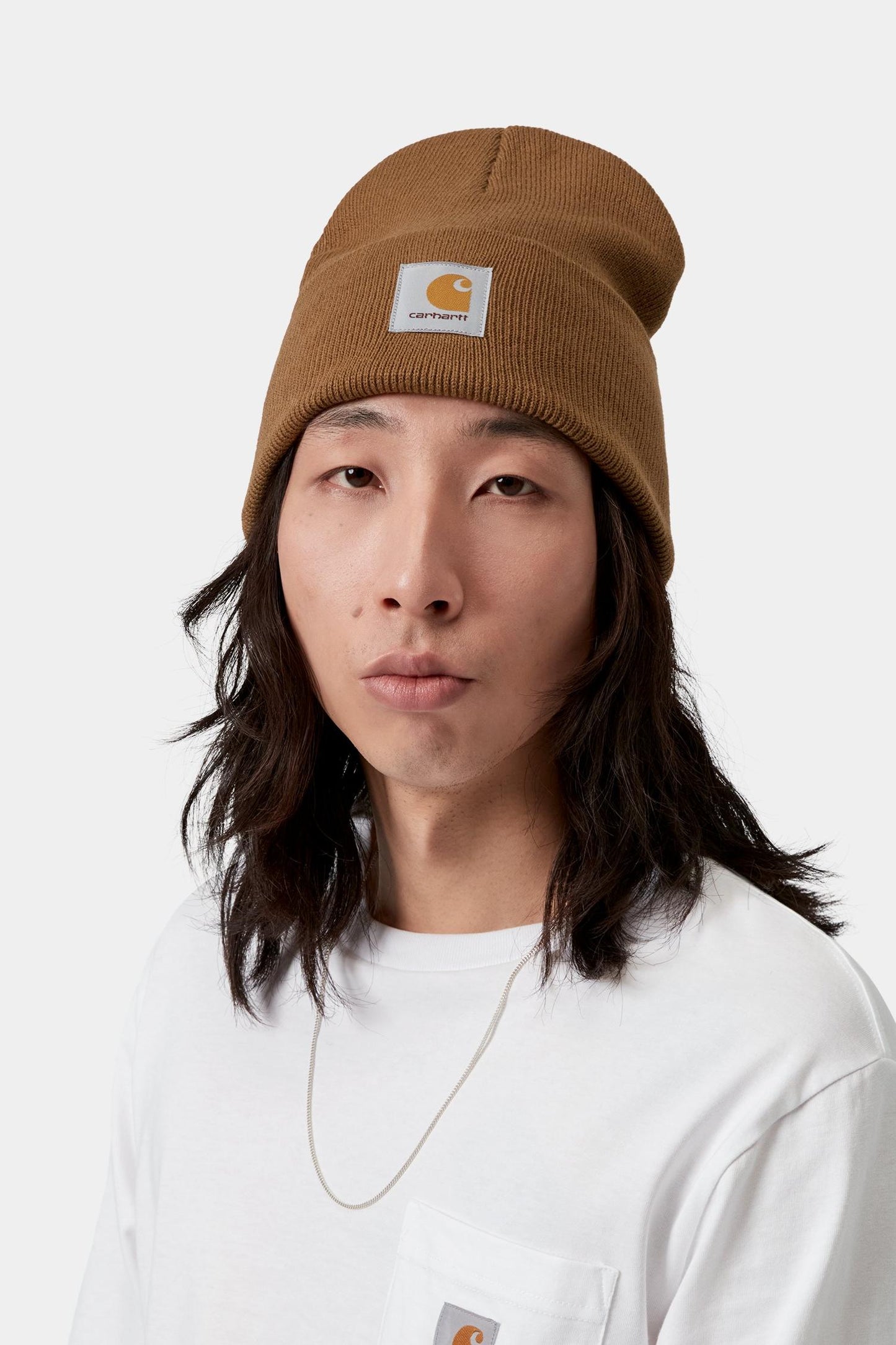 Acrylic Watch Hat Hamilton Brown