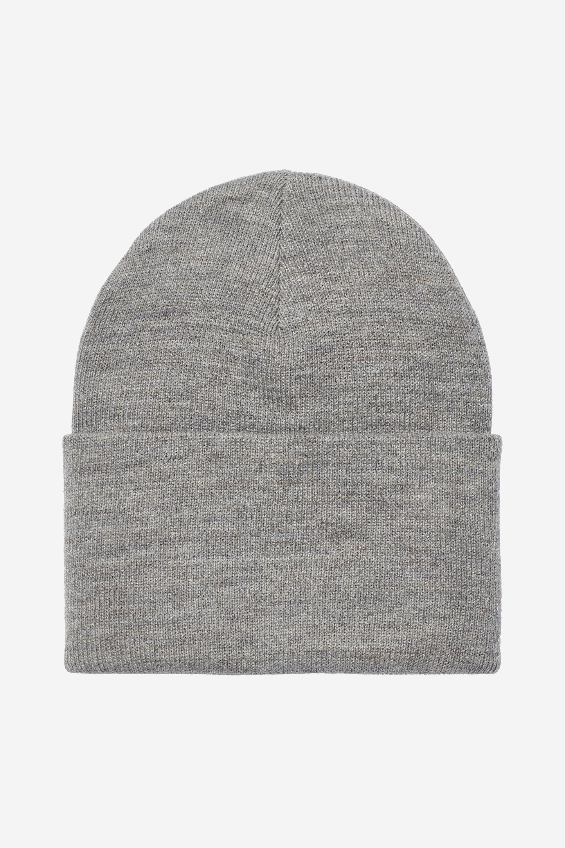 Acrylic Watch Hat Grey Heather