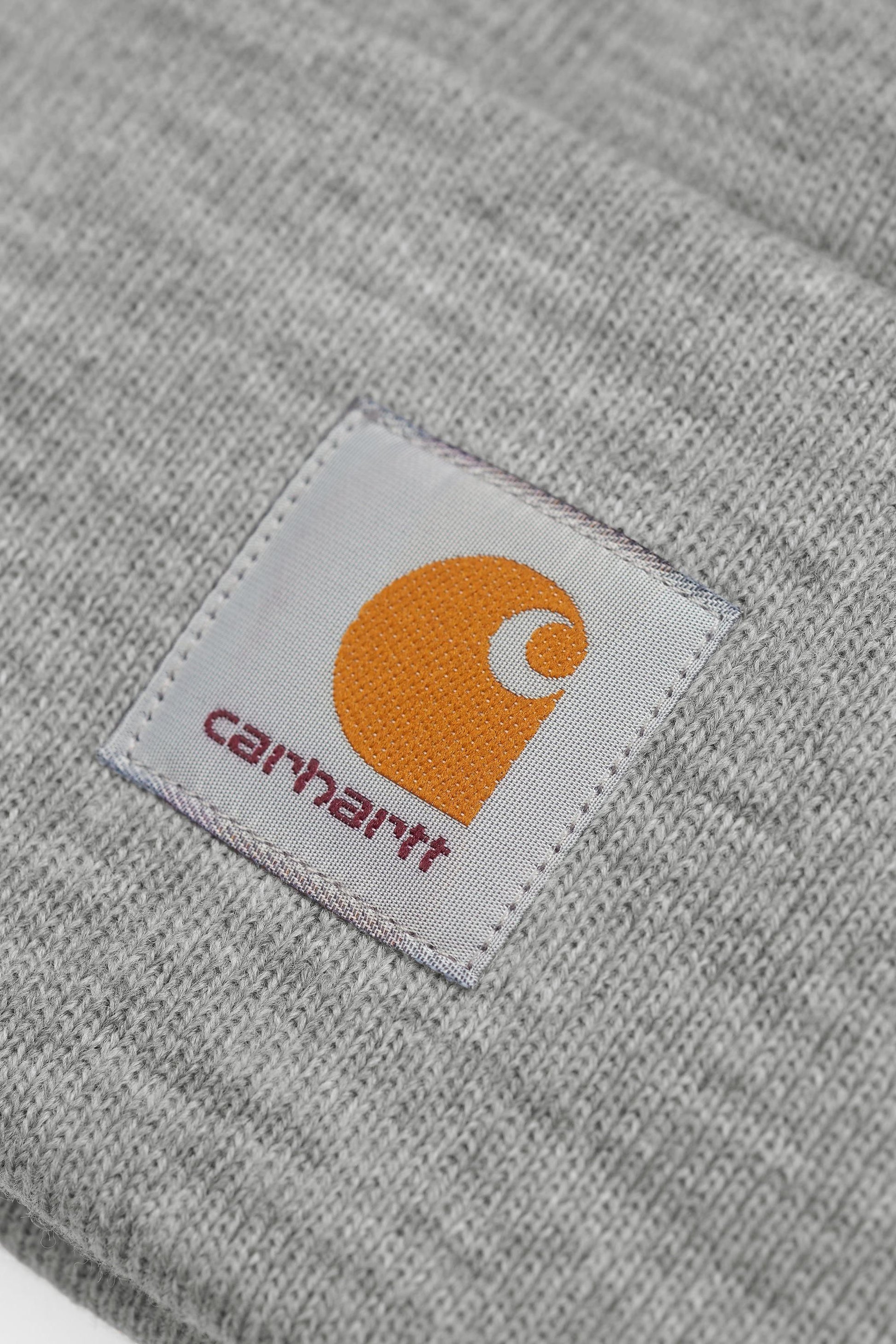 Acrylic Watch Hat Grey Heather