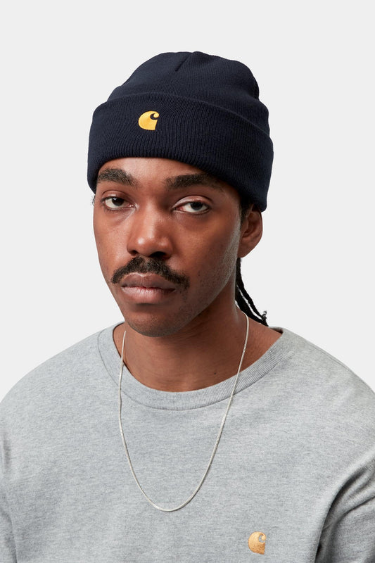 Chase Beanie Dark Navy