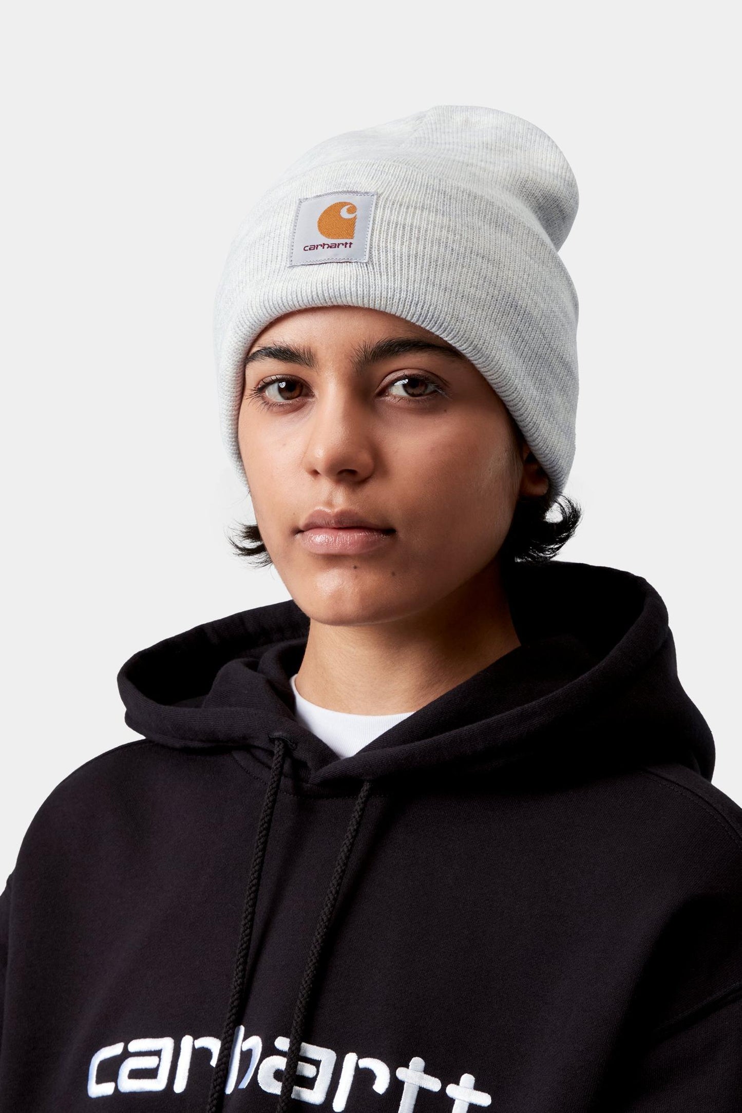 Acrylic Watch Hat Ash Heather