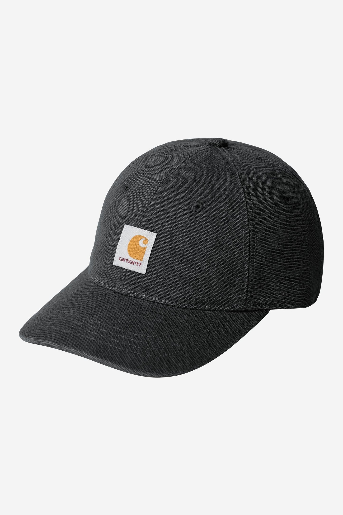Canvas Cap Black (Stone Washed)