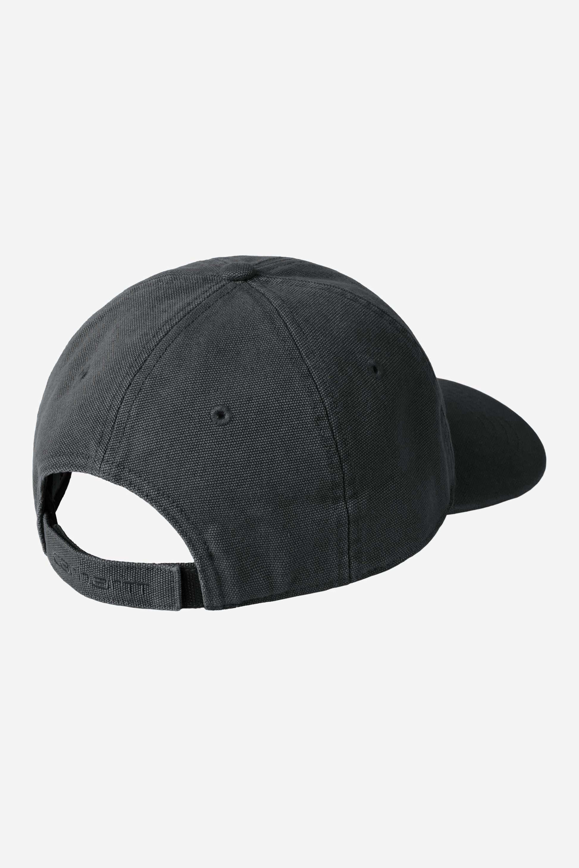 Canvas Cap Black (Stone Washed)