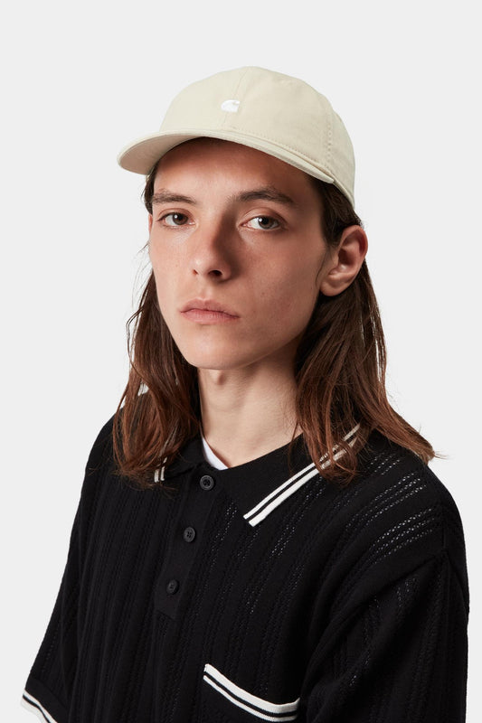 Madison Logo Cap Stone / White
