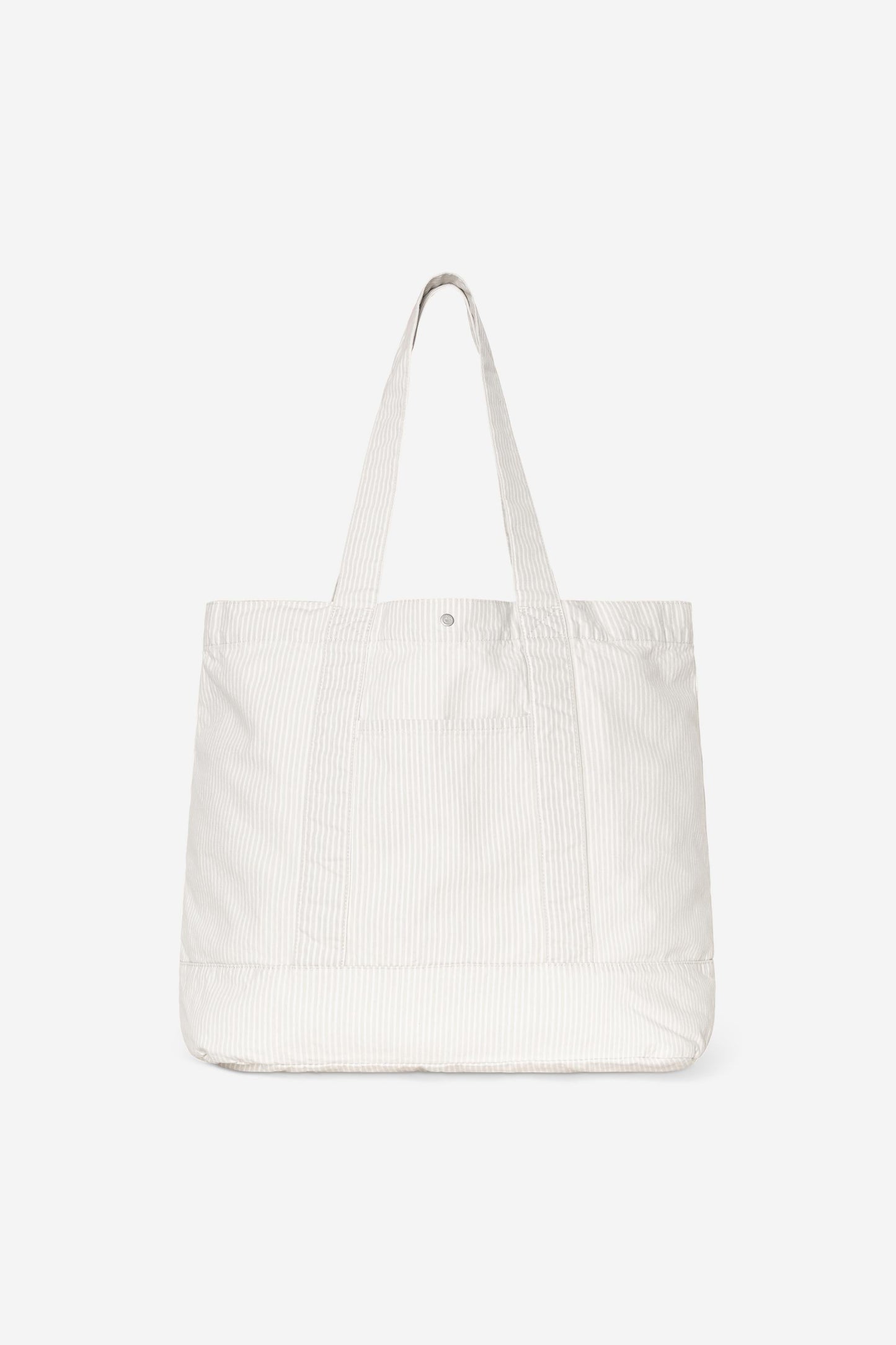 Mercer Stripe Tote Bag Graphite / Wax (Bleached)