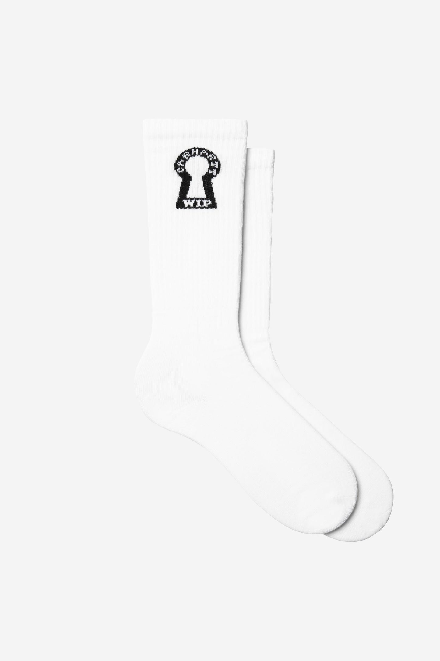 Locked Socks White / Black