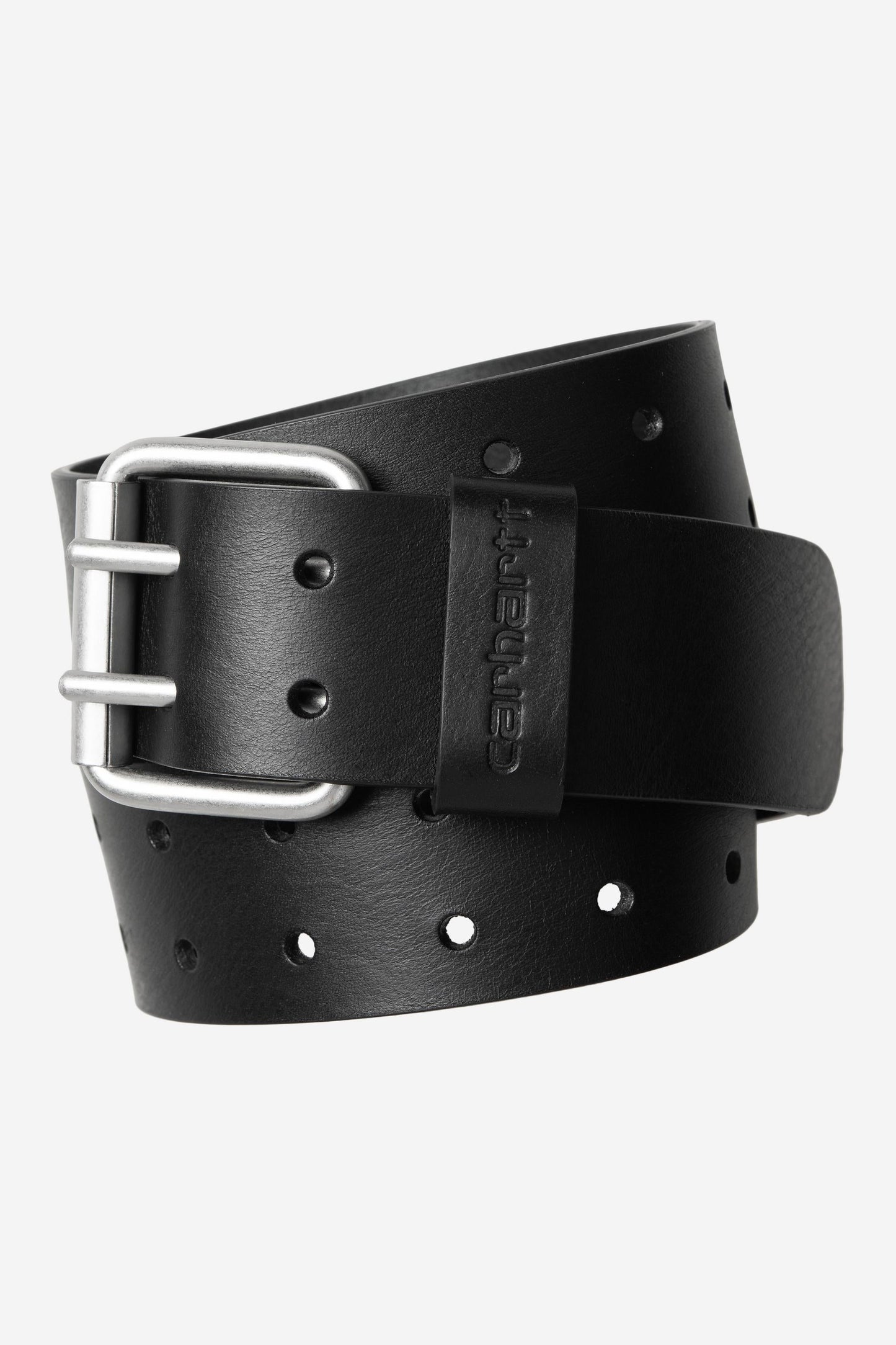 Double Script Belt Black / Silver