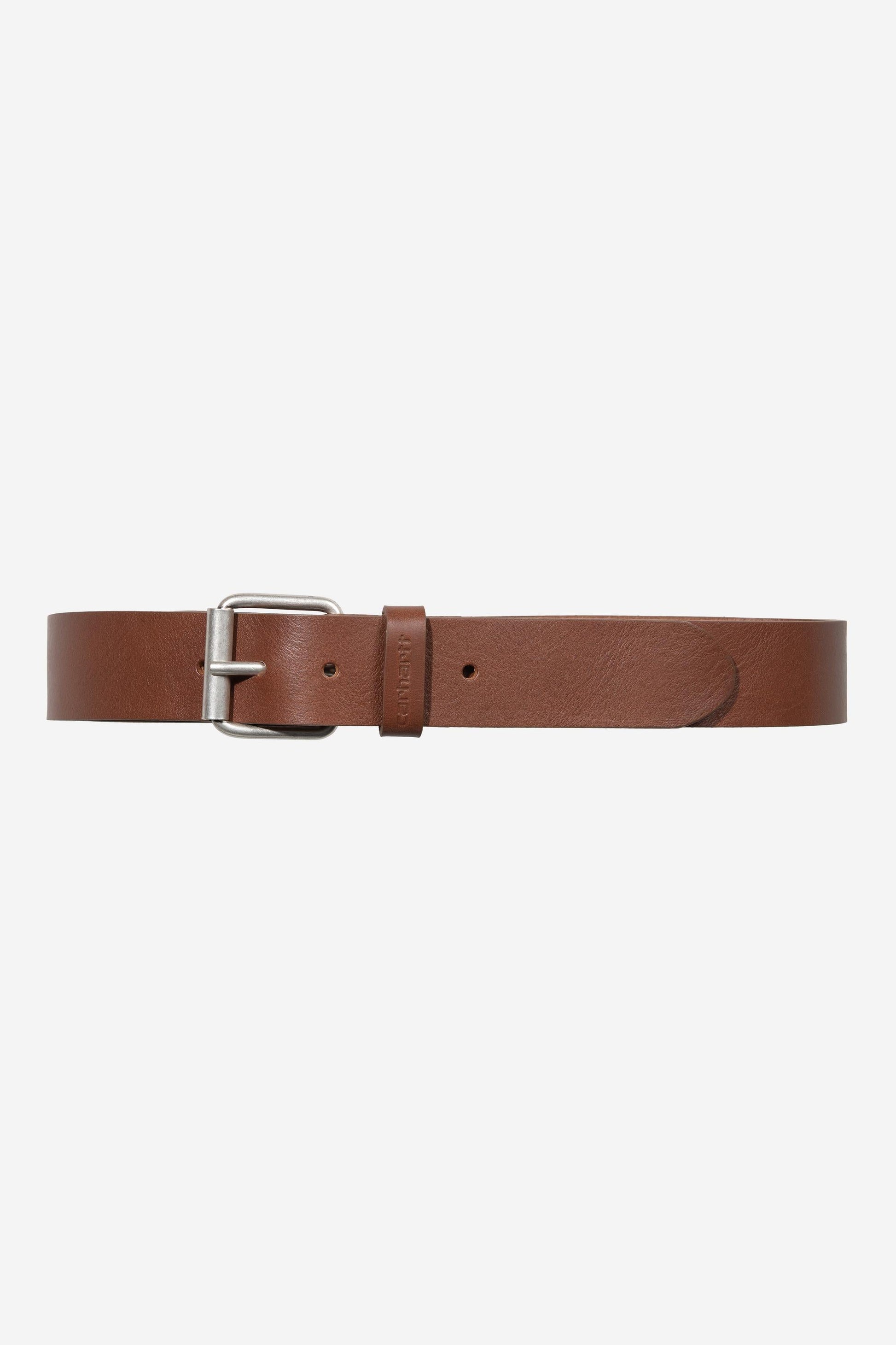Script Belt Cognac